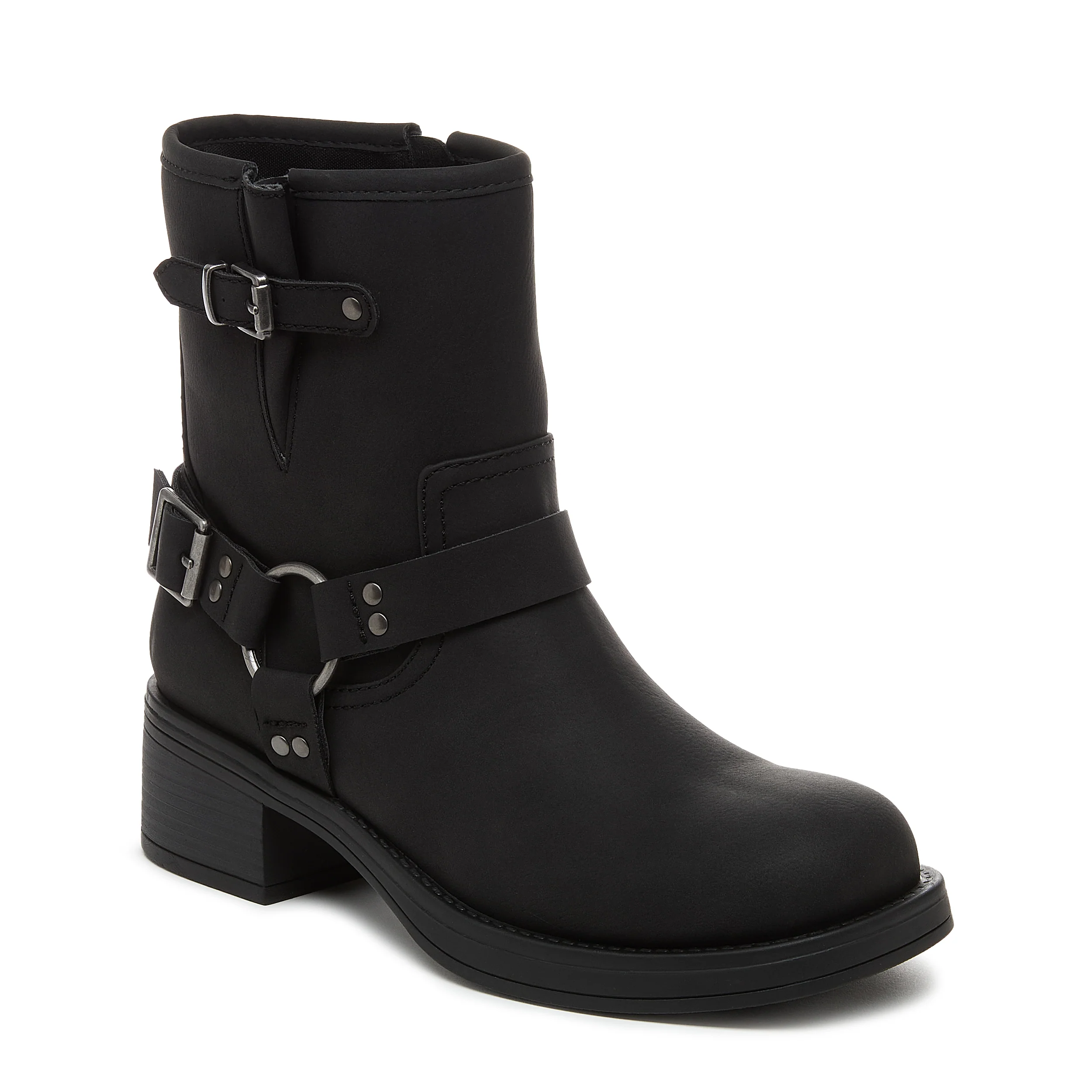 Nino Black Biker Boots - Image 2