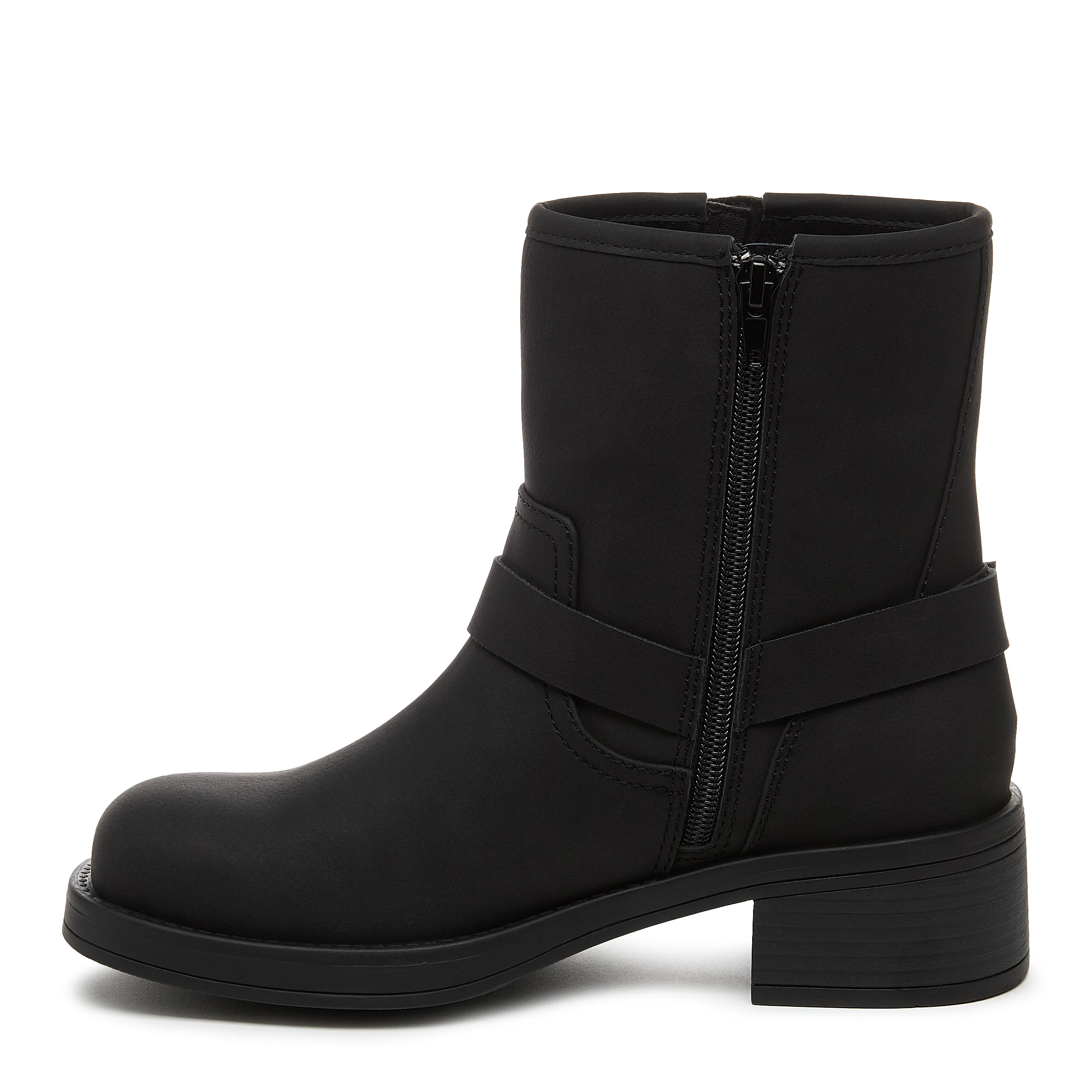 Nino Black Biker Boots - Image 3