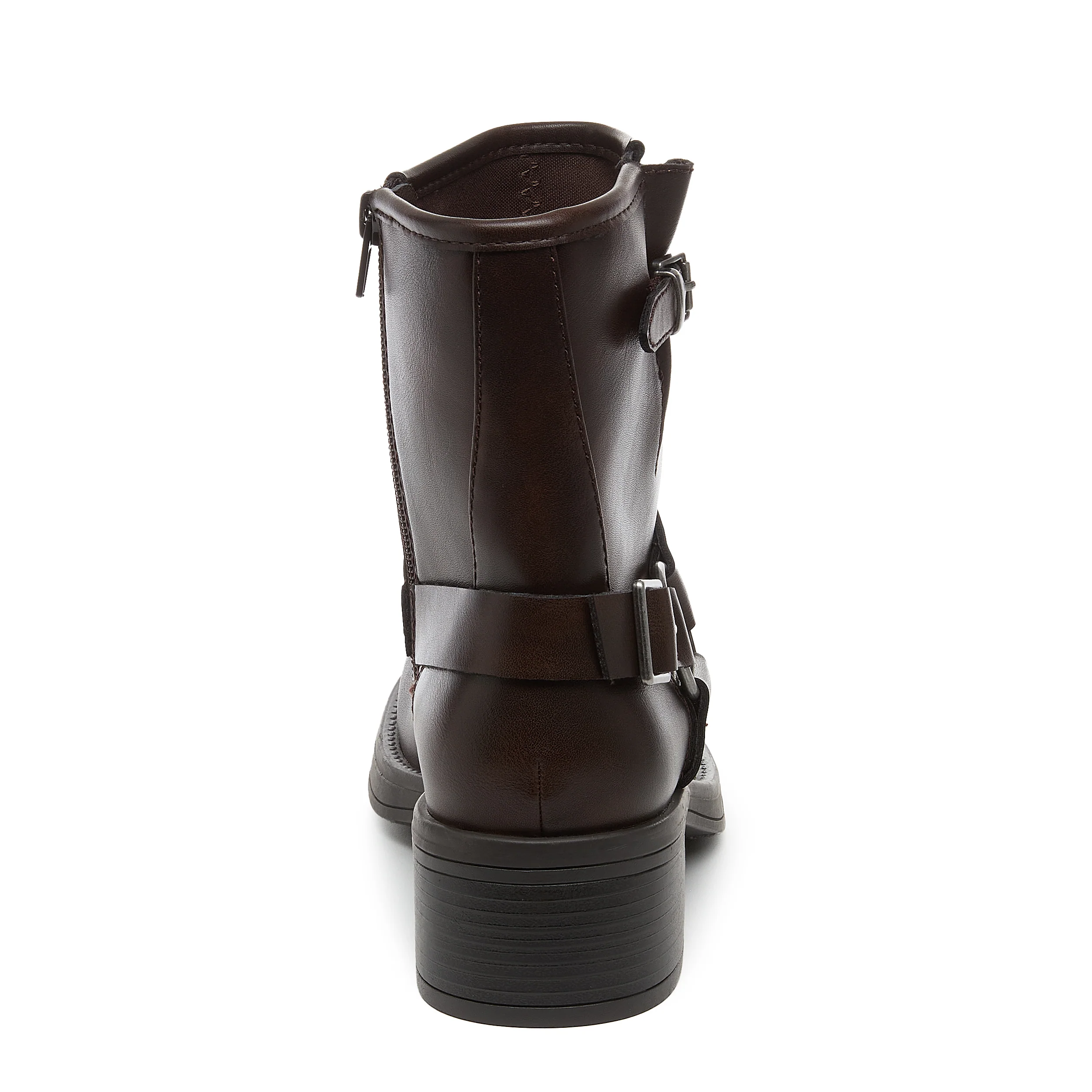 Nino Brown Biker Boots - Image 4