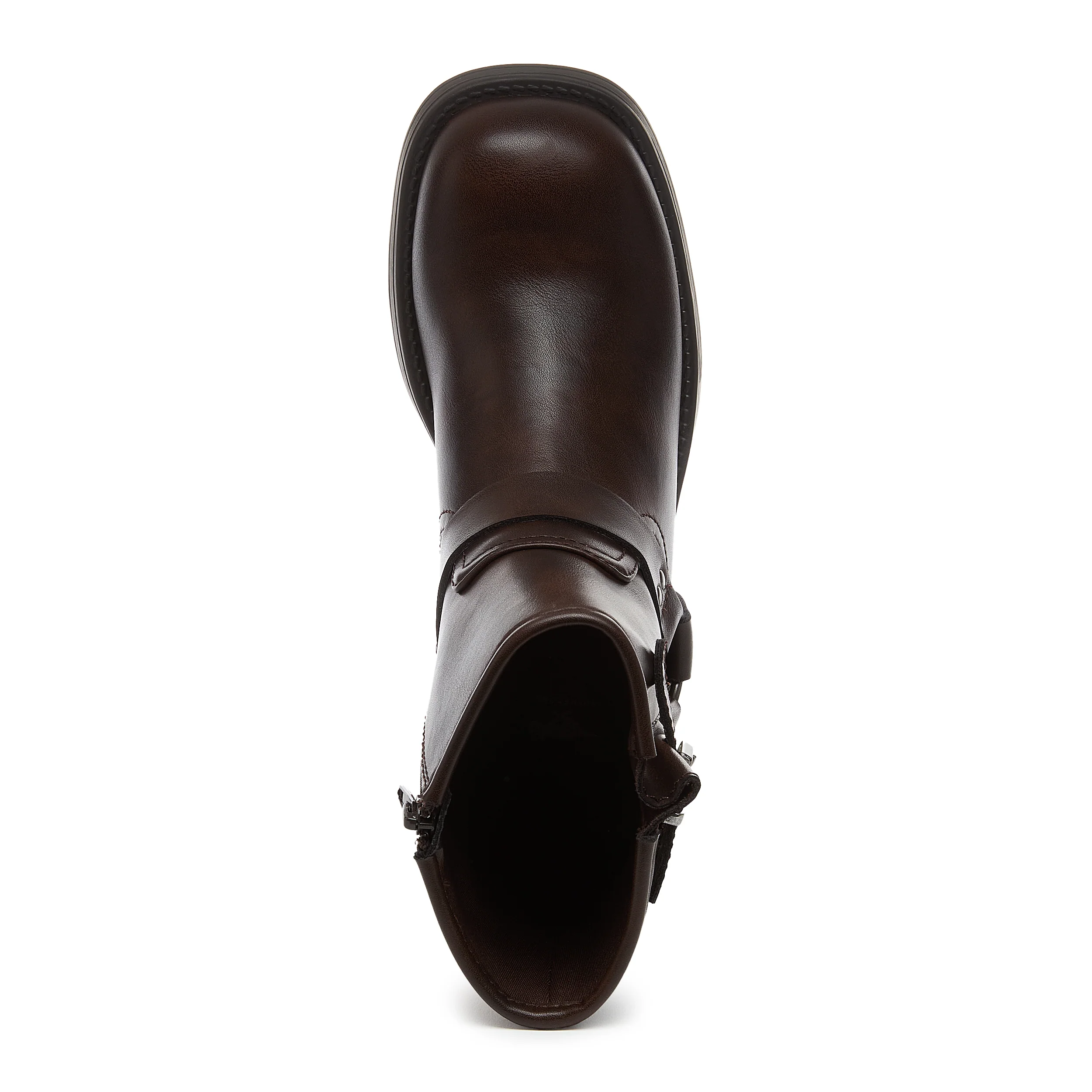 Nino Brown Biker Boots - Image 6