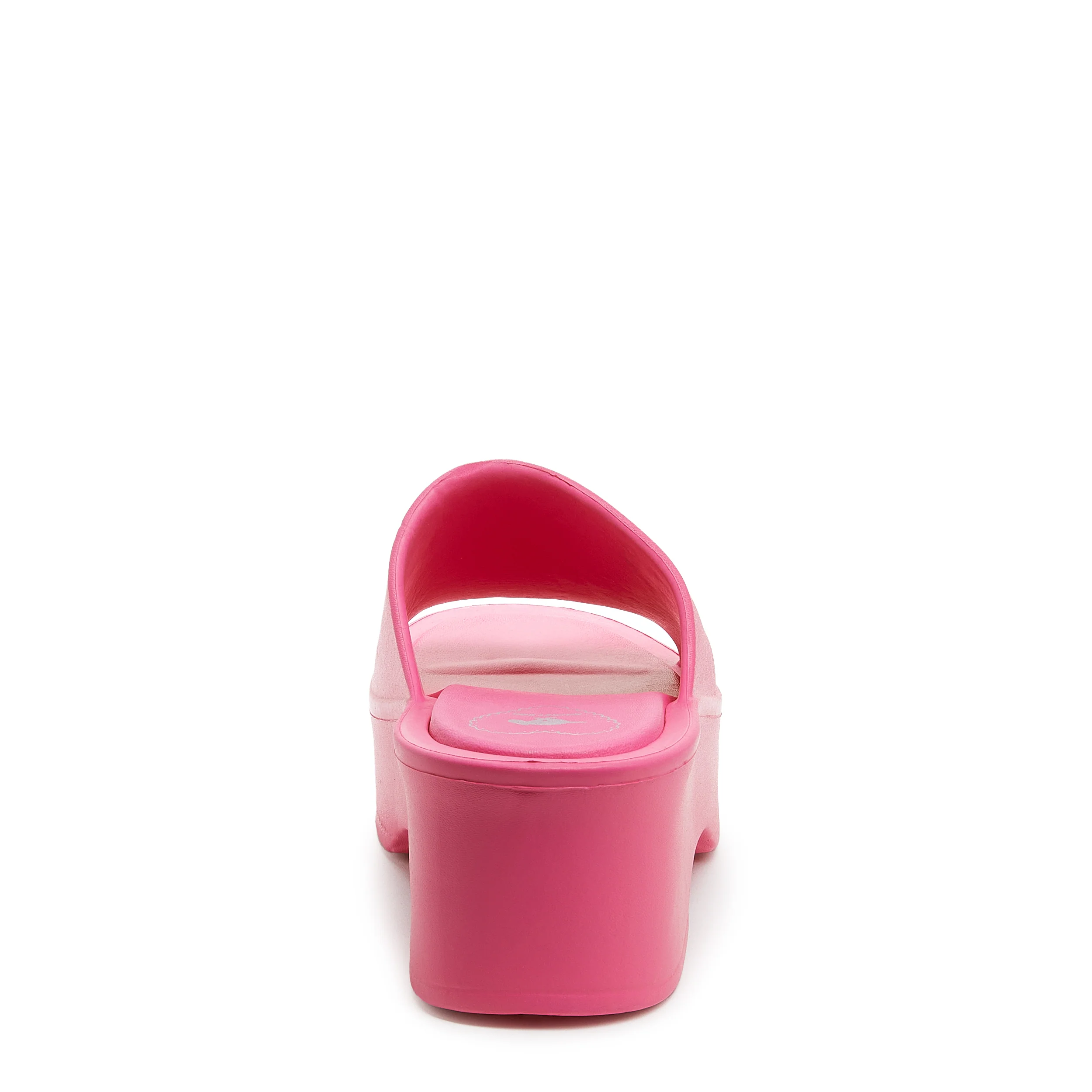Petal Fuchsia Platform Slide Sandals - Image 4