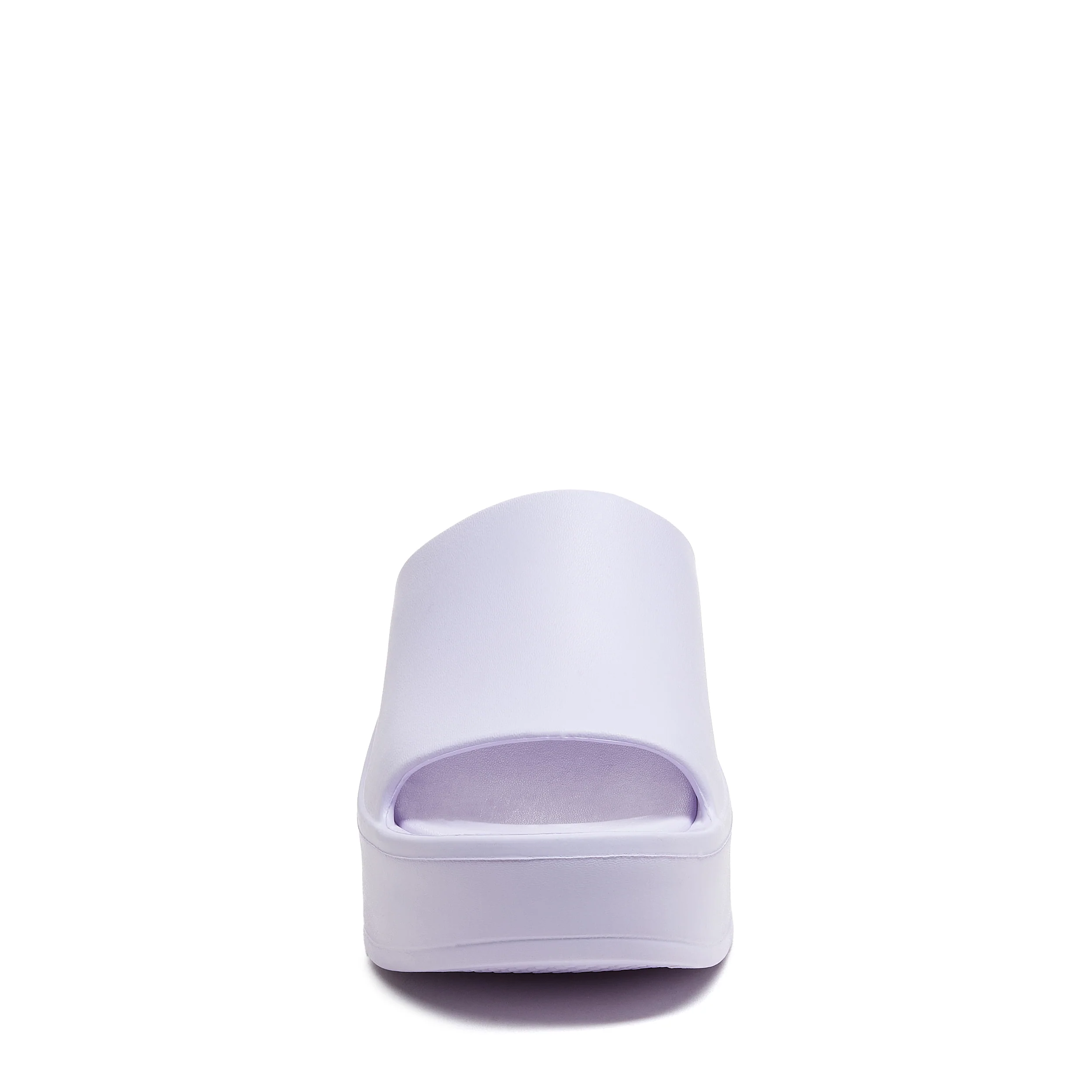 Petal Lavender Platform Slide Sandals - Image 5