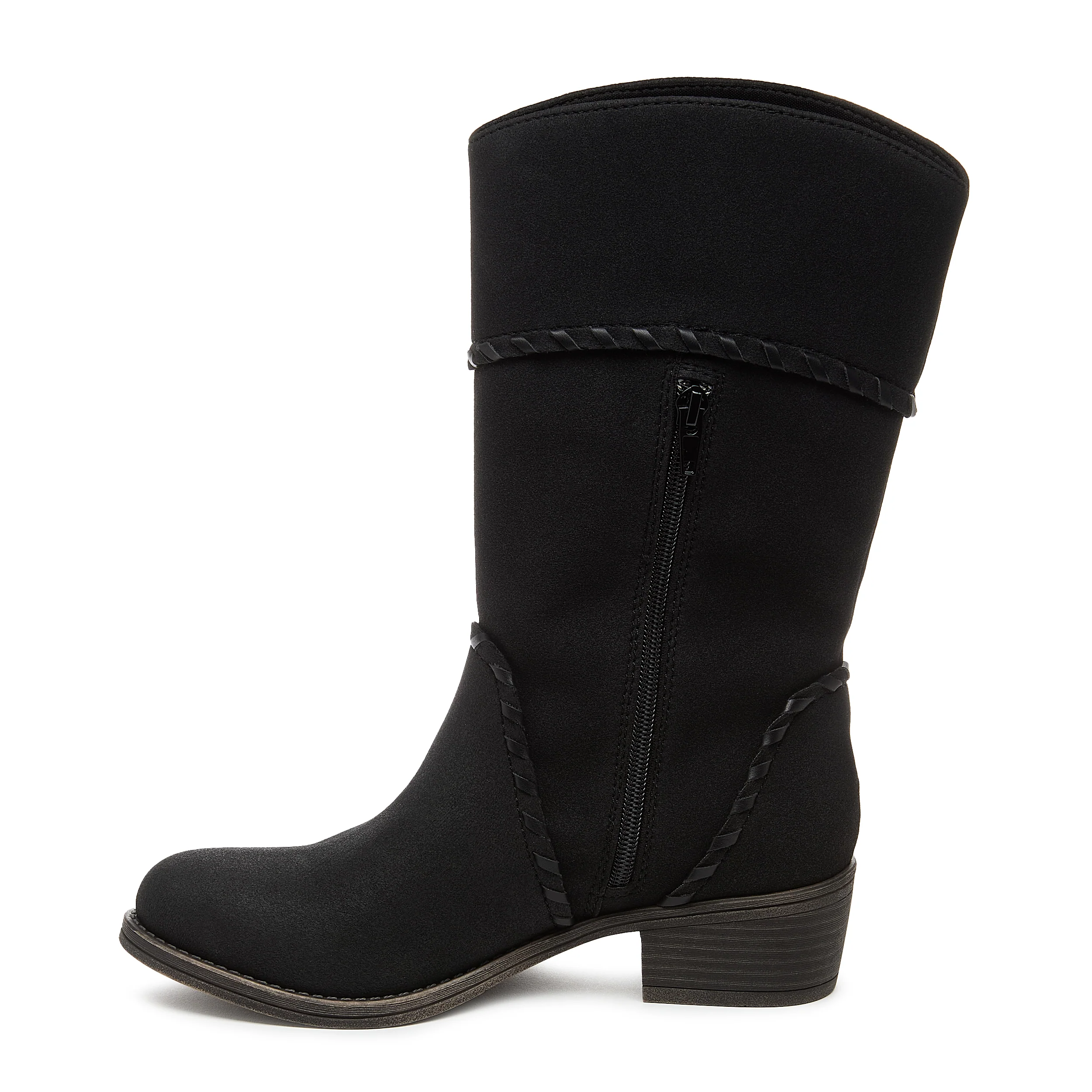 Rowdy Black Cowboy Boots - Image 3