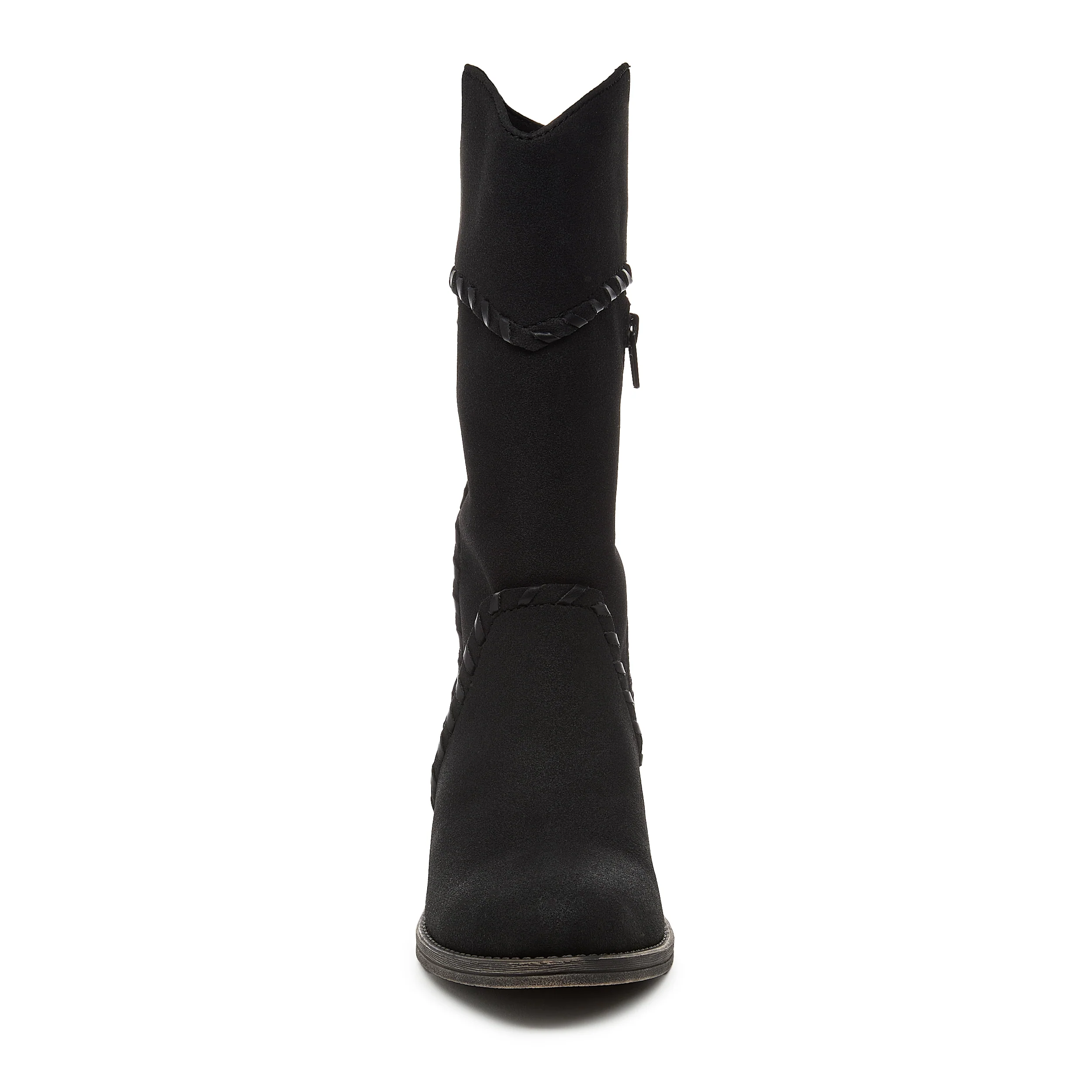 Rowdy Black Cowboy Boots - Image 5