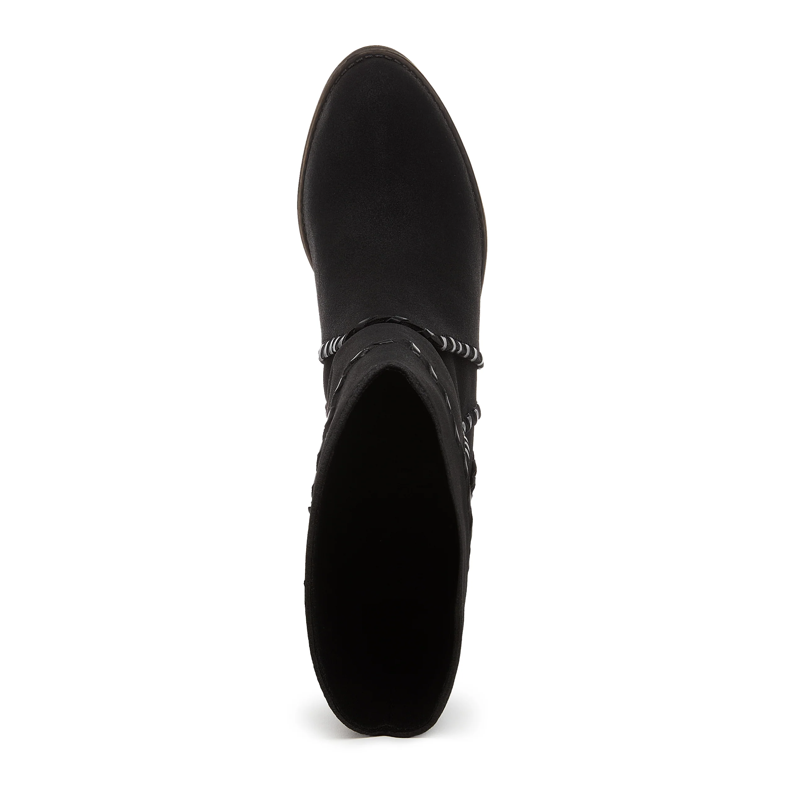 Rowdy Black Cowboy Boots - Image 6