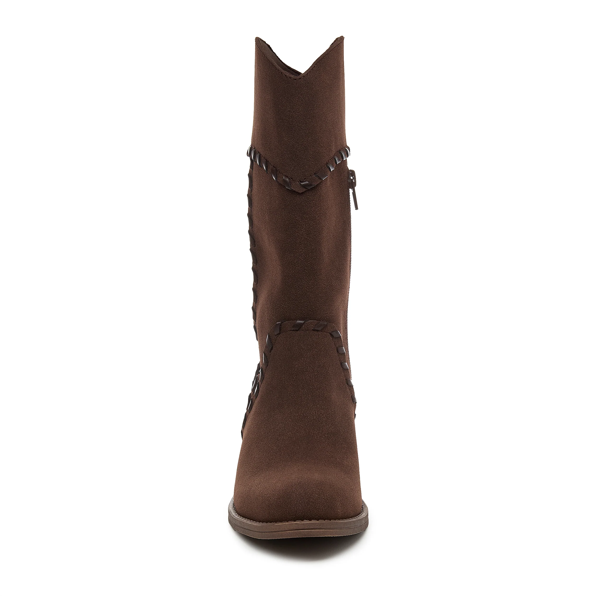 Rowdy Dark Brown Cowboy Boots - Image 5