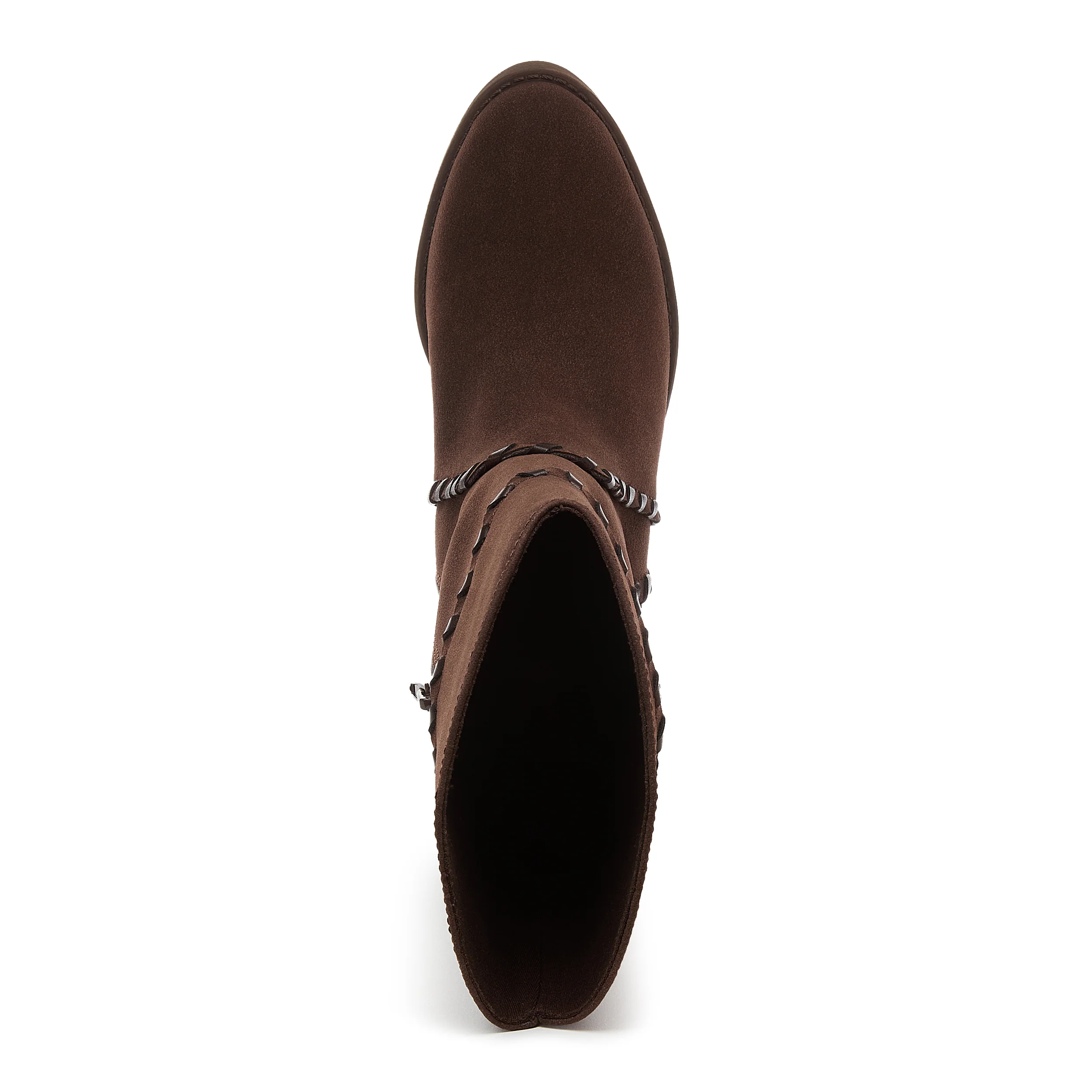 Rowdy Dark Brown Cowboy Boots - Image 6