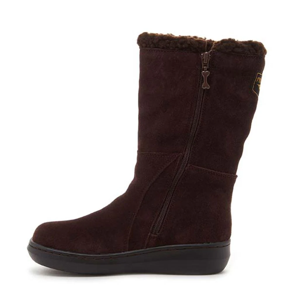 Slope Chocolate Suede Winter Boot - Image 4