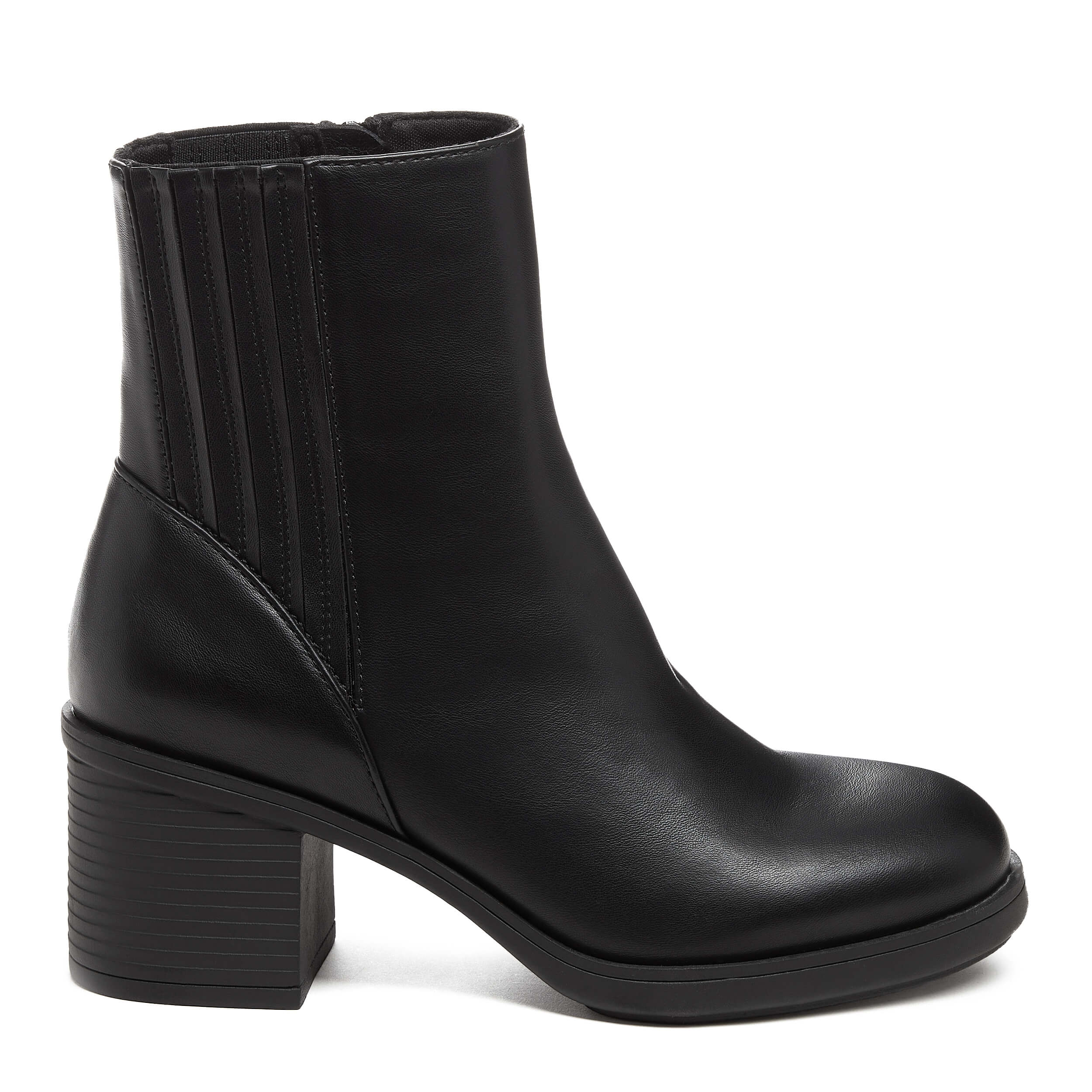 Sonora Black Platform Chelsea Boots