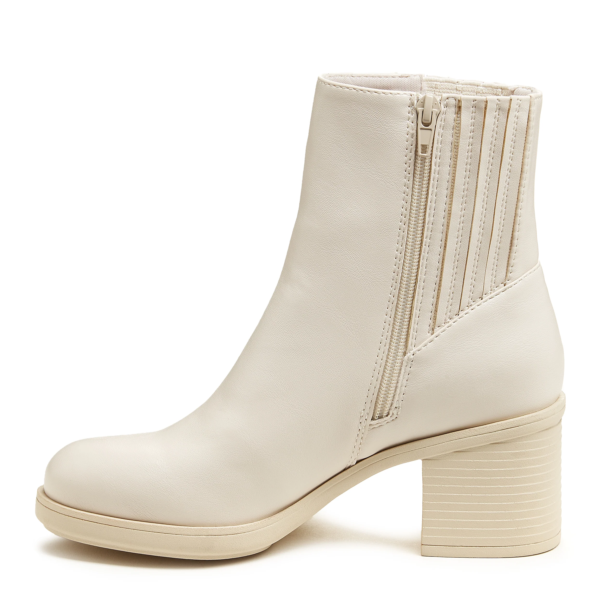 Sonora Bone Platform Chelsea Boots - Image 4