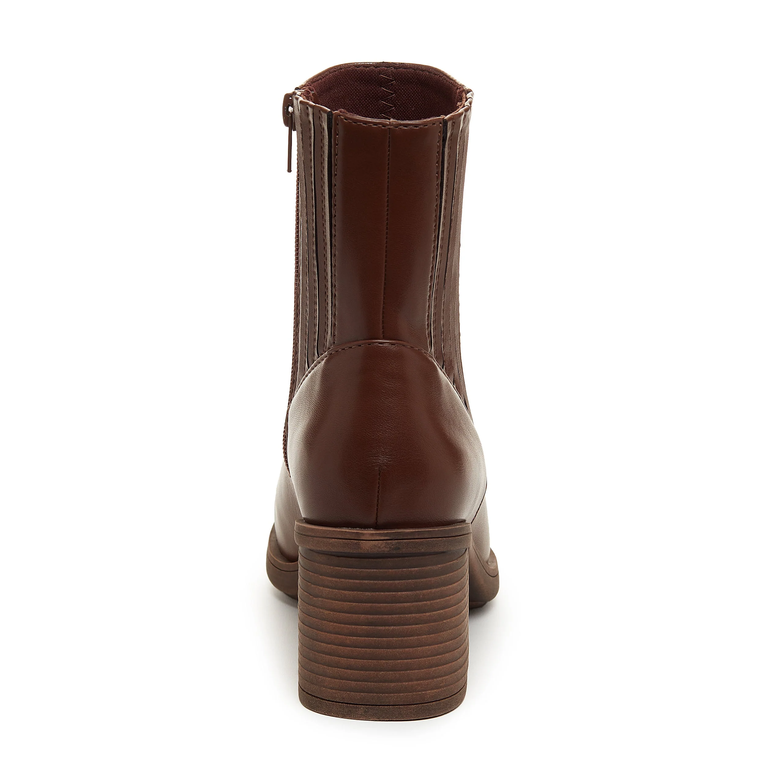 Sonora Brown Platform Chelsea Boot - Image 5