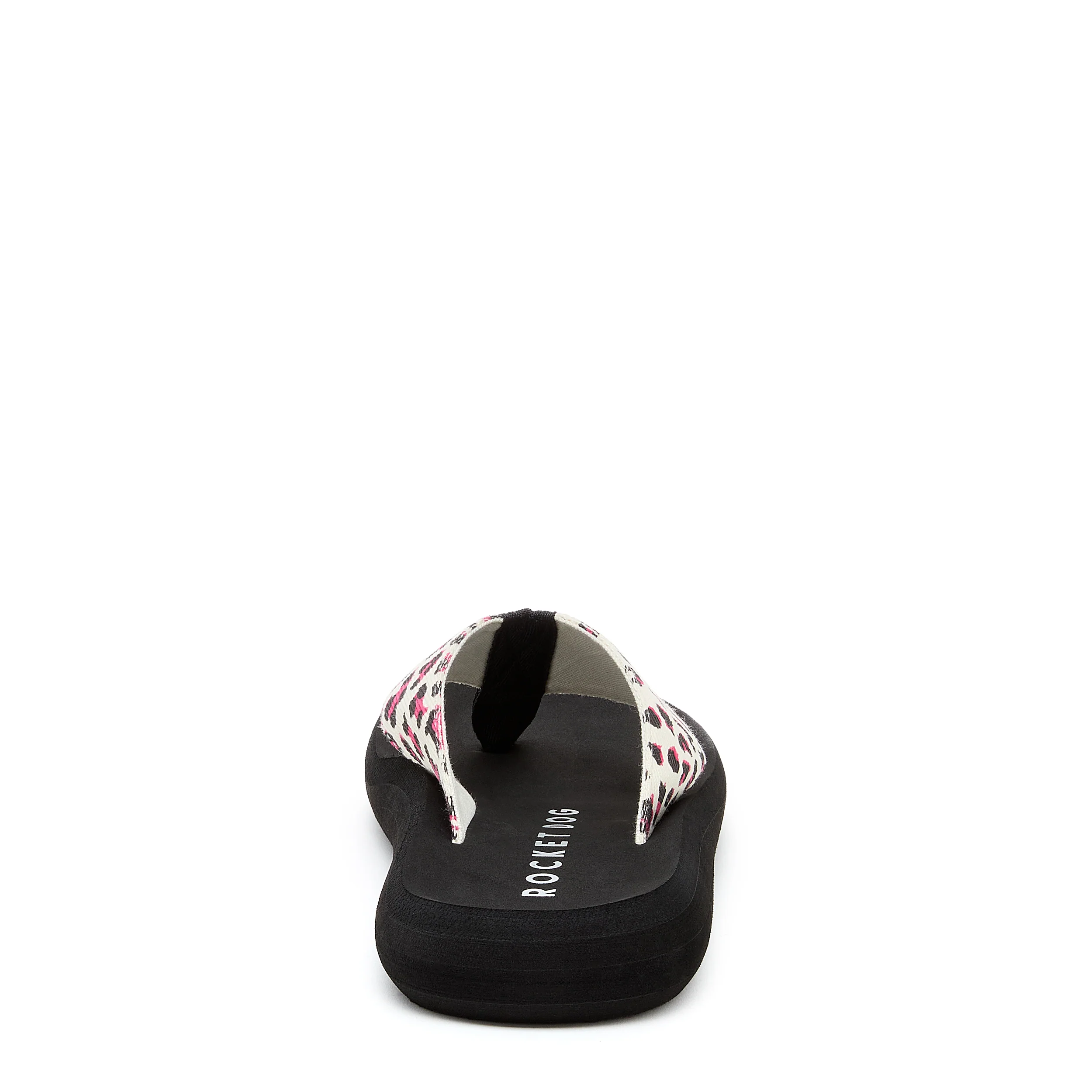 Spotlight Pink Leopard Print Flip-Flops - Image 4
