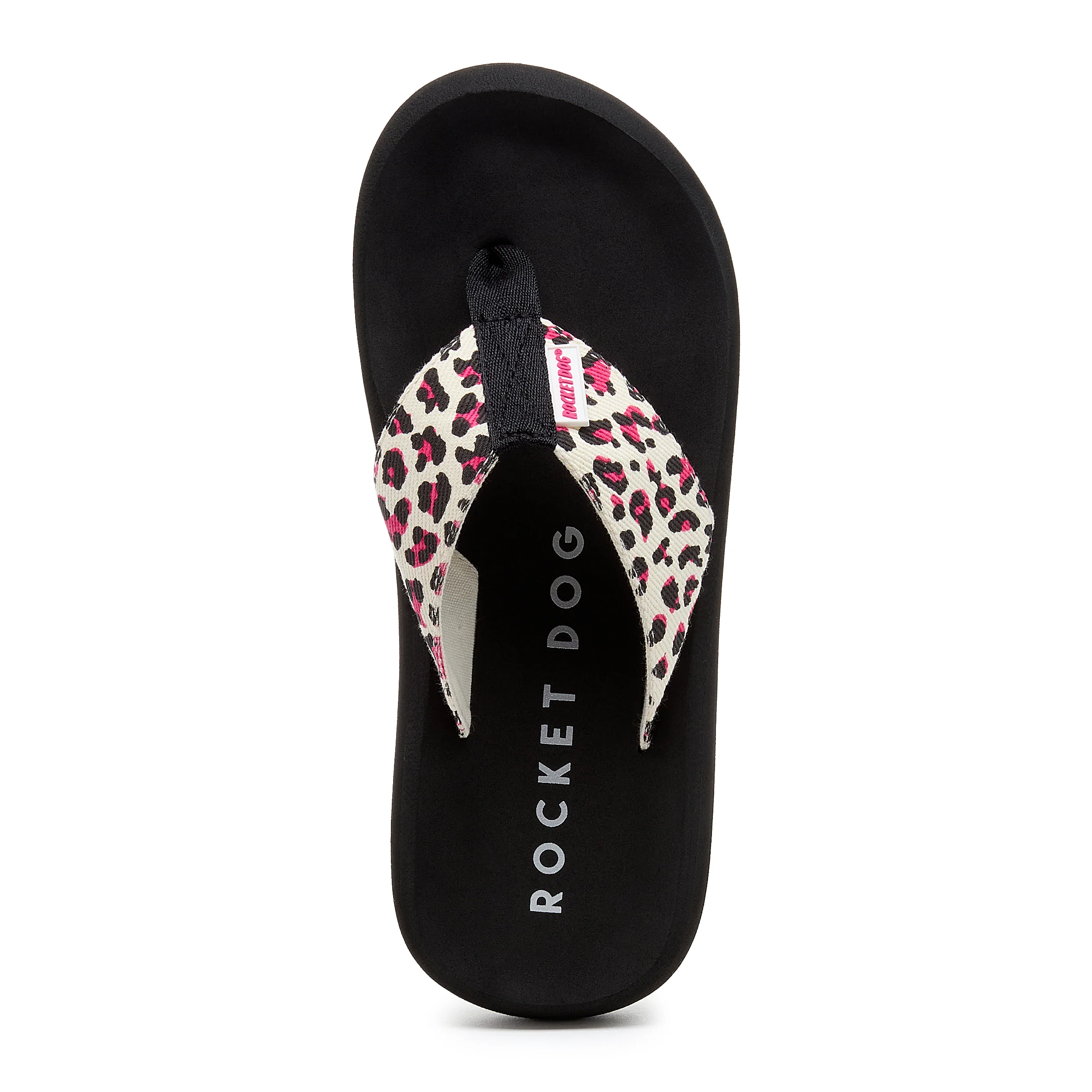 Spotlight Pink Leopard Print Flip-Flops - Image 6