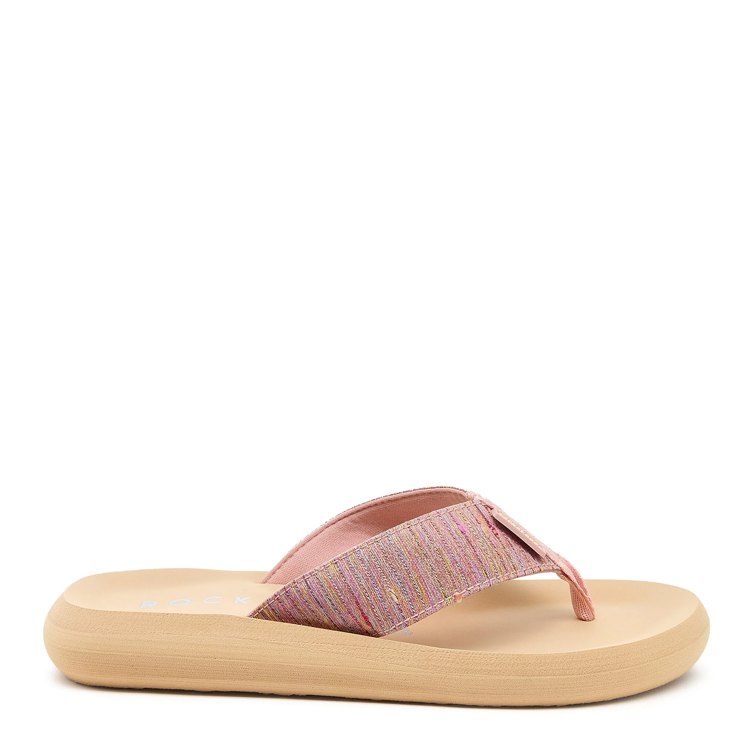 Spotlight Pink Perry Stripe Flip-Flops