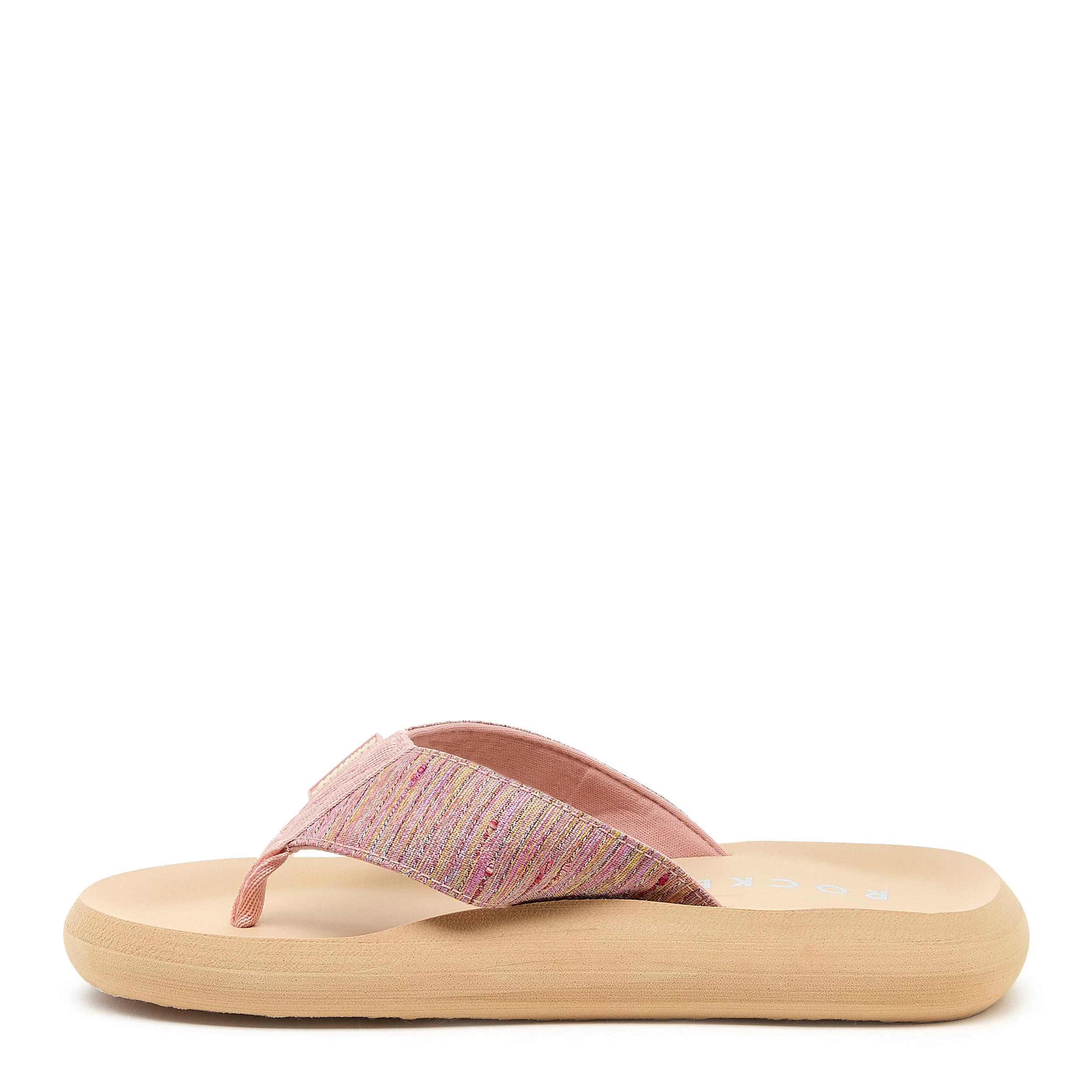 Spotlight Pink Perry Stripe Flip-Flops - Image 3