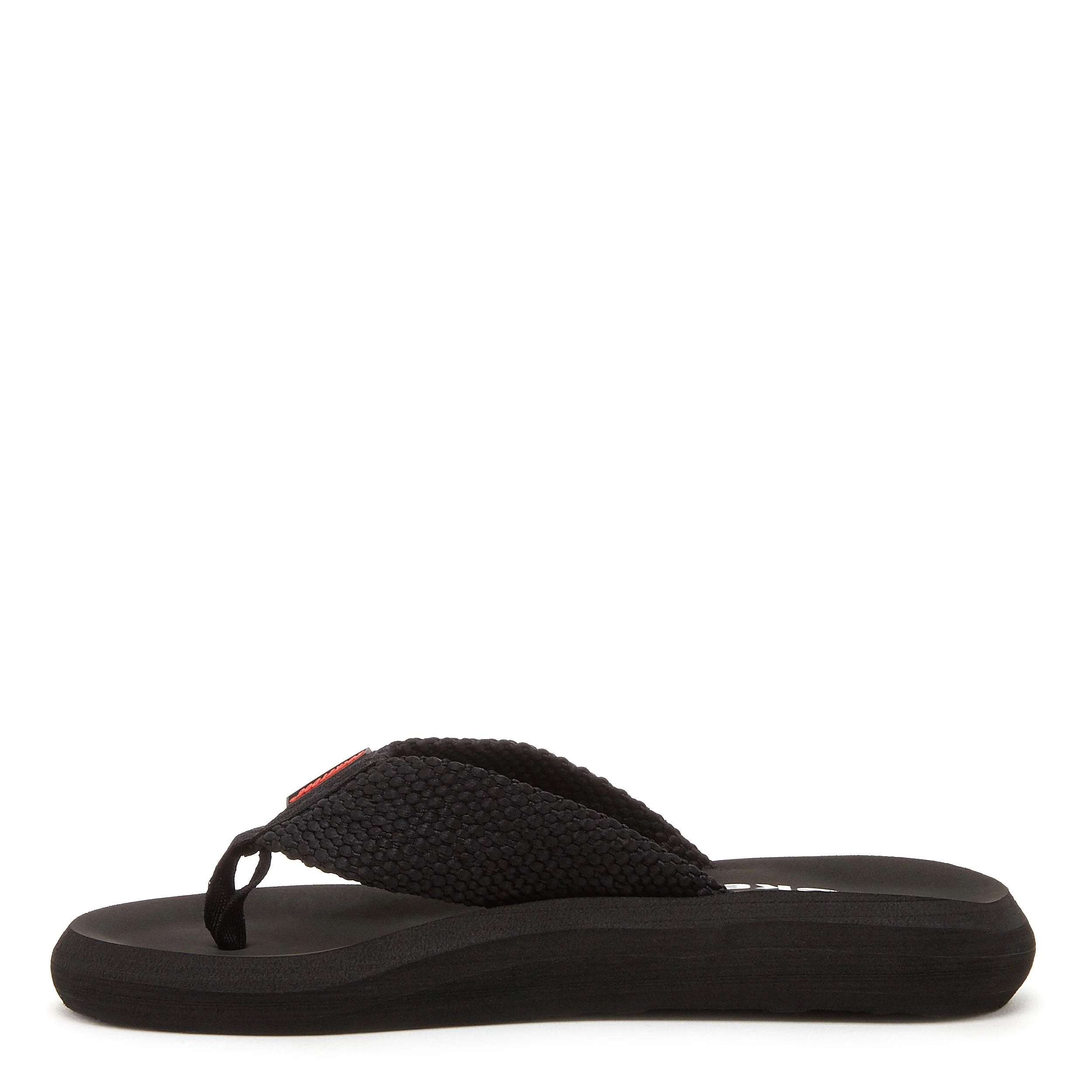 Sunset Black Webbing Flip Flops - Image 4