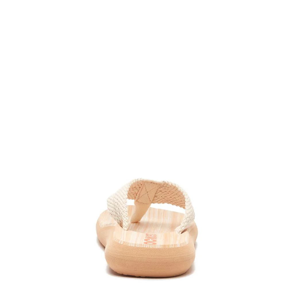 Sunset Cream Webbing Flip Flops - Image 3