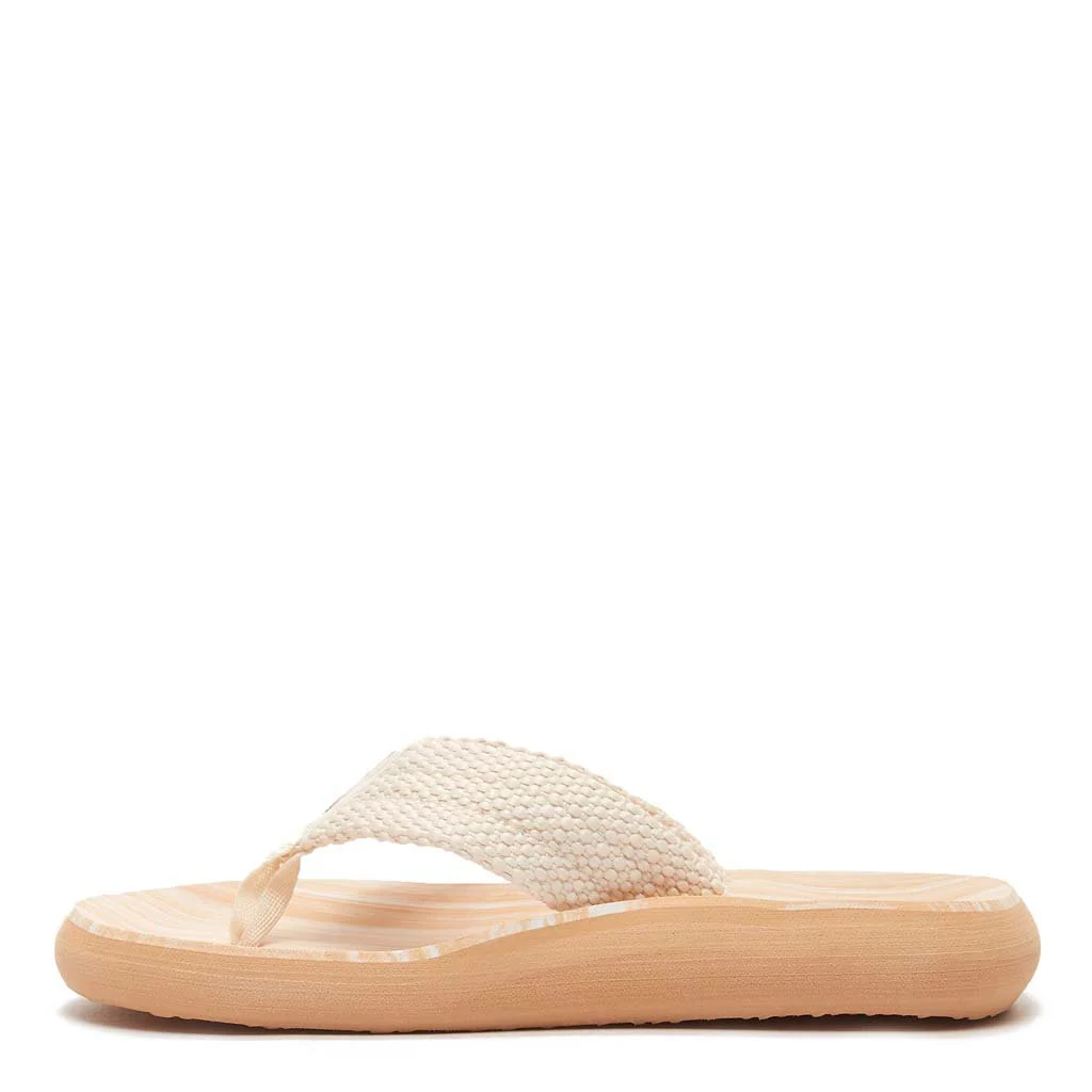 Sunset Cream Webbing Flip Flops - Image 4