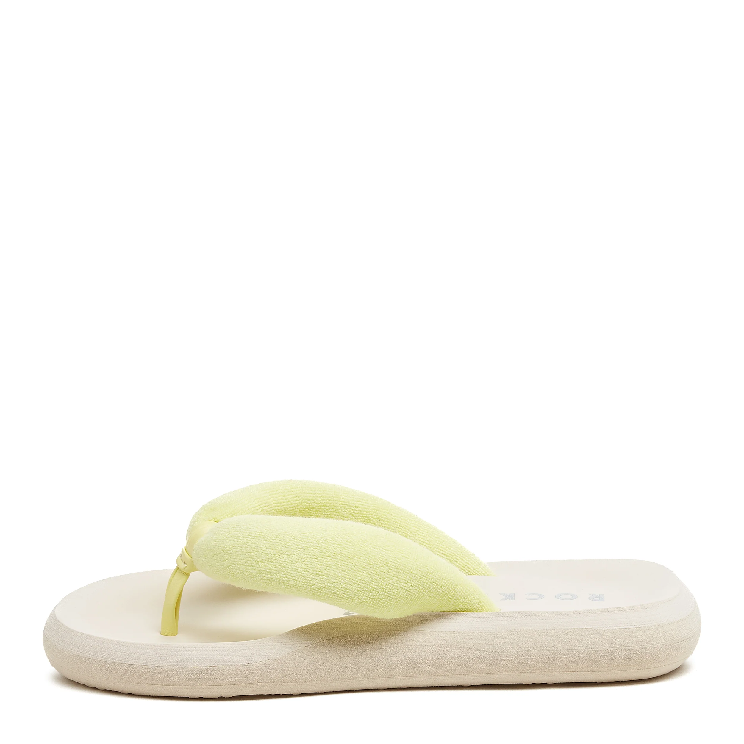 Sunset Puff Yellow Flip-Flops - Image 3