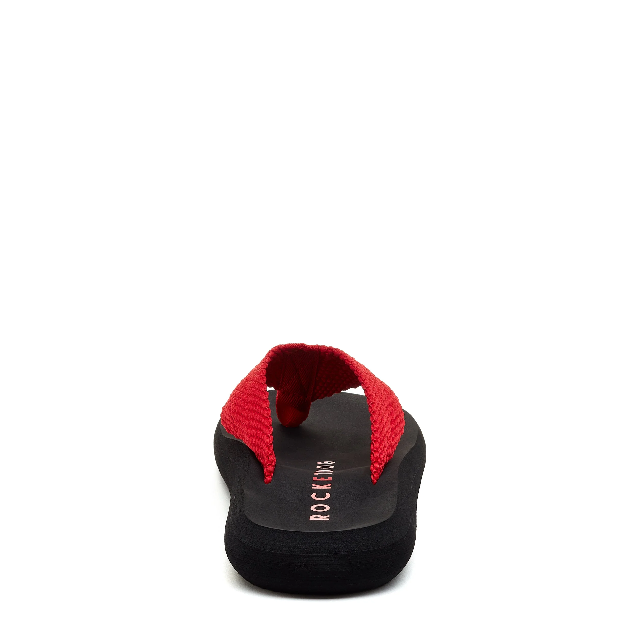 Sunset Red Webbing Flip-flops - Image 6
