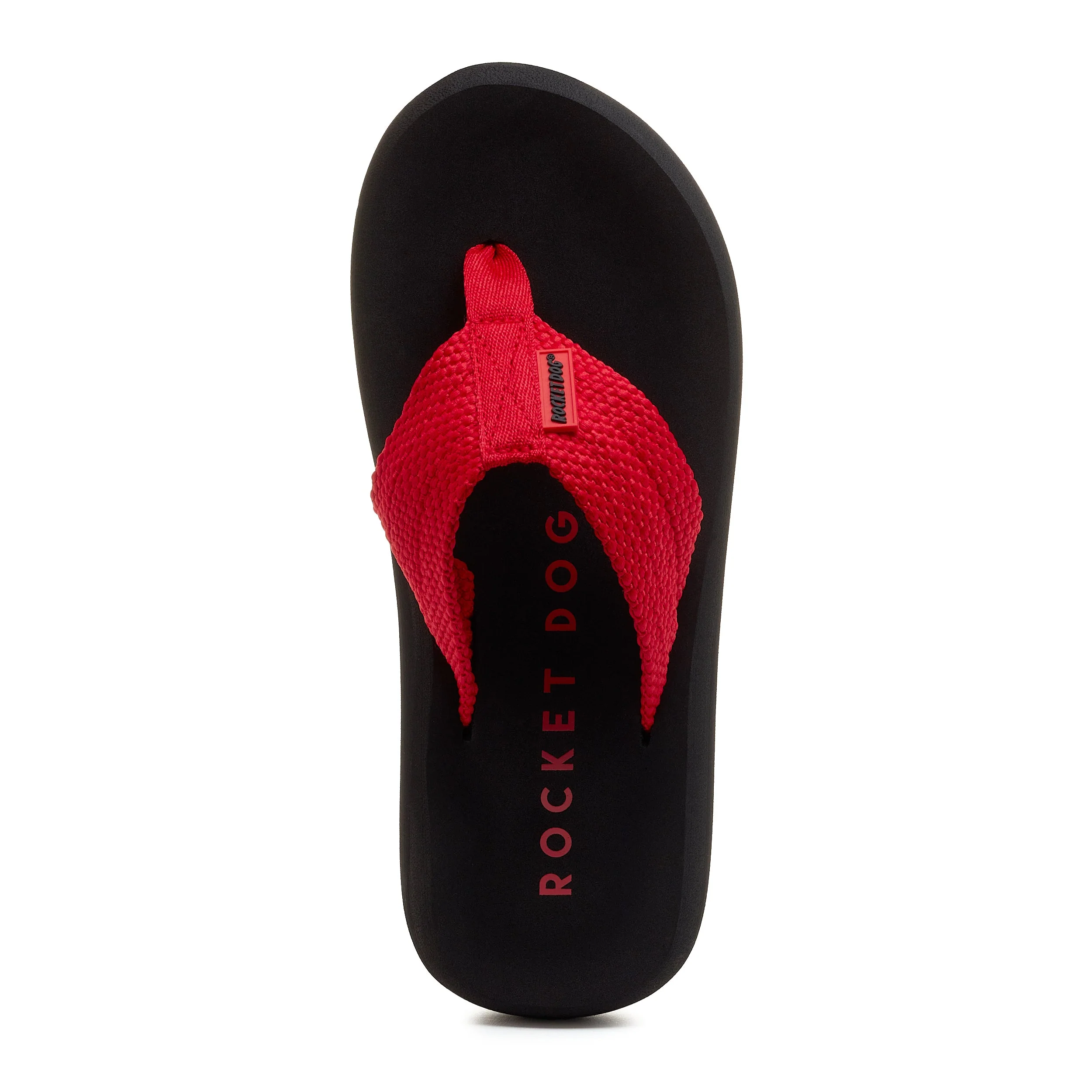 Sunset Red Webbing Flip-flops - Image 7