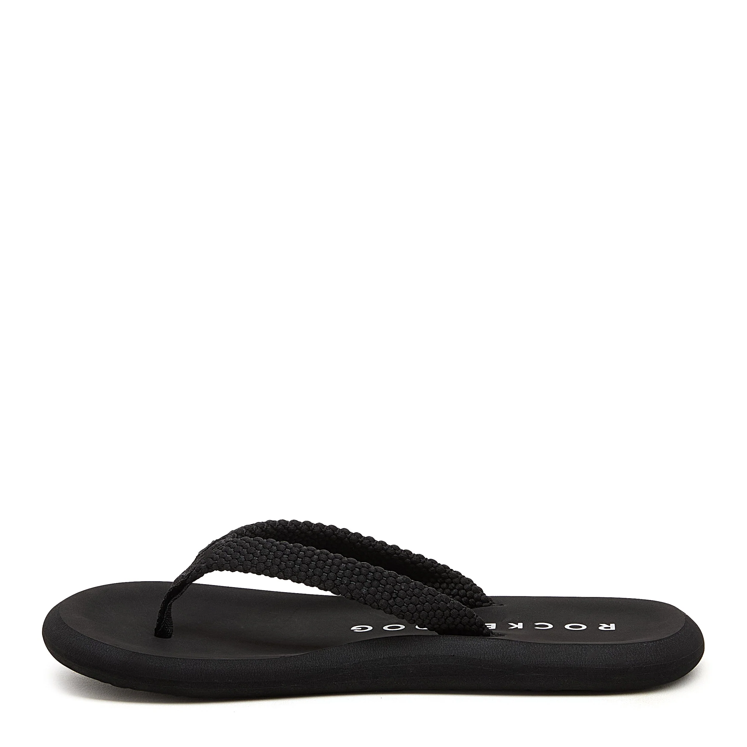 Sunset Slim Black Flip-Flops - Image 3