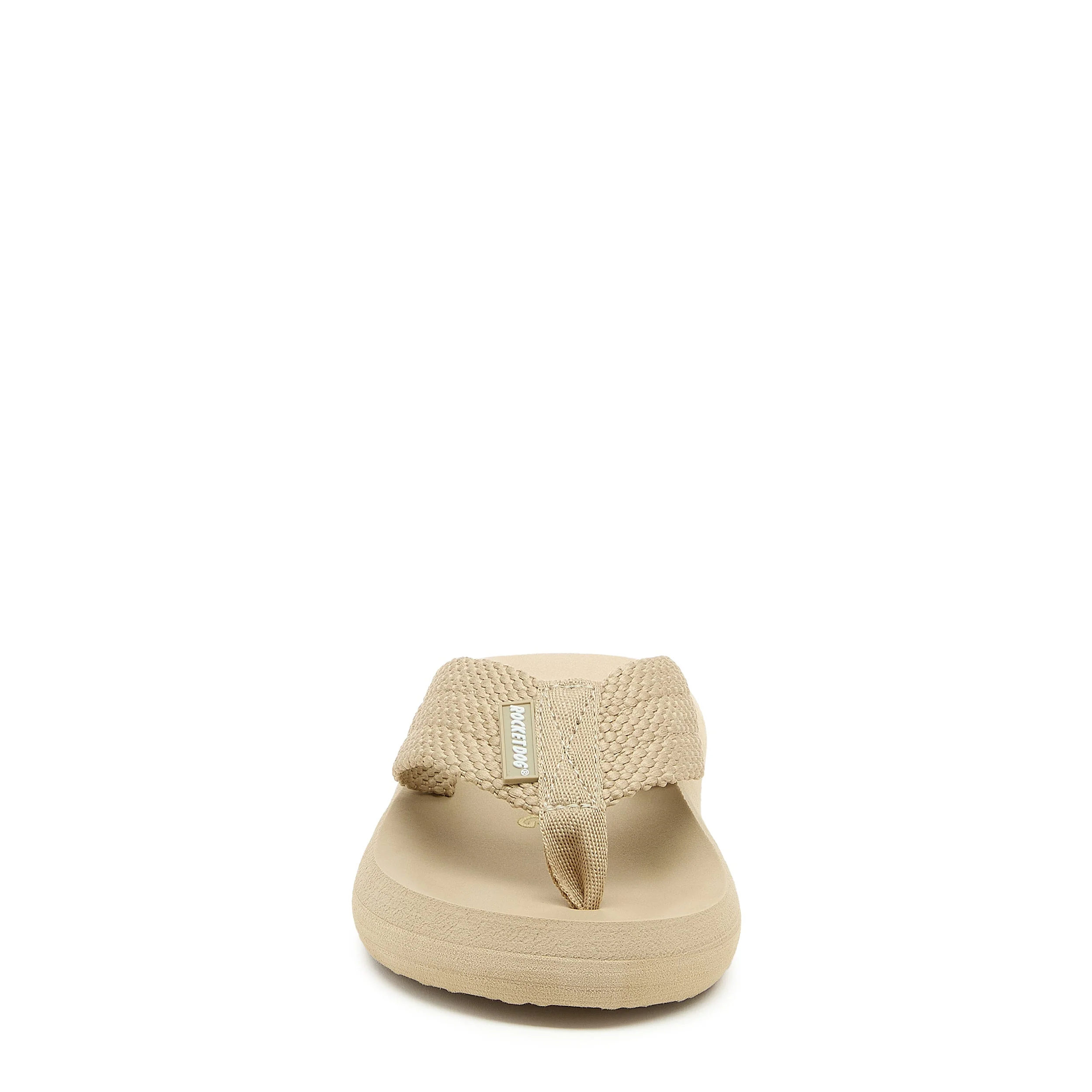 Sunset Taupe Webbing Flip-Flops - Image 5