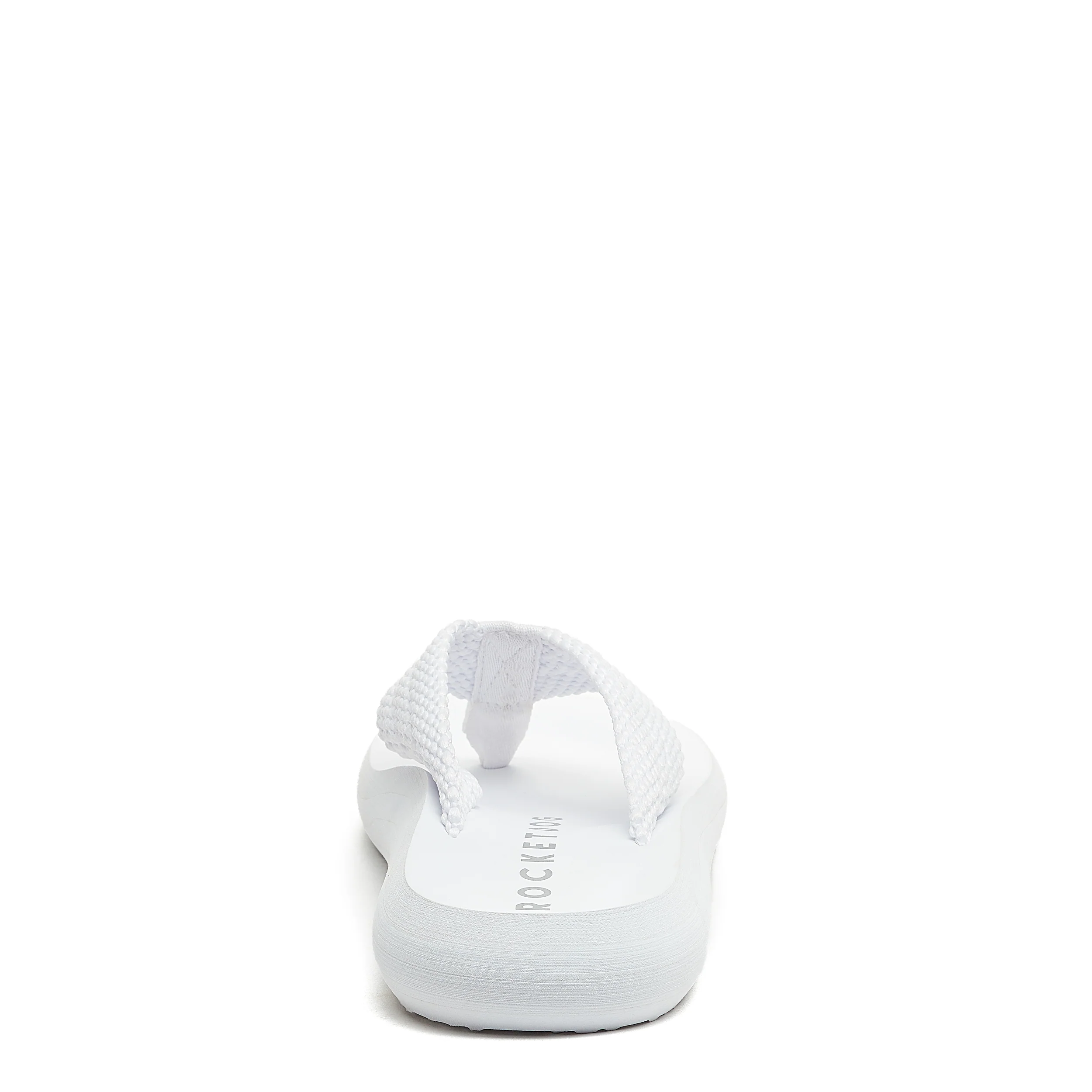 Sunset White Webbing Flip-Flops - Image 4