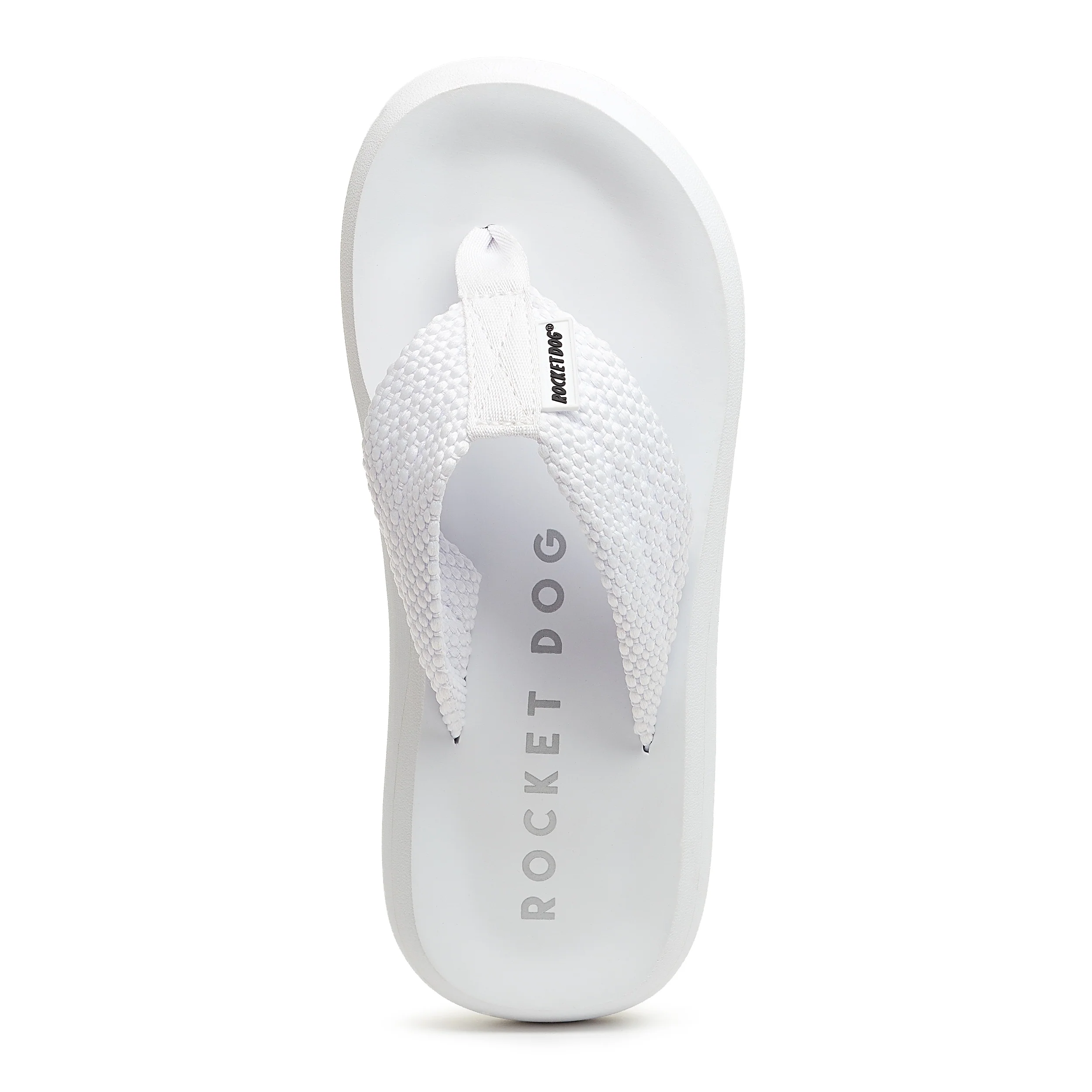 Sunset White Webbing Flip-Flops - Image 7