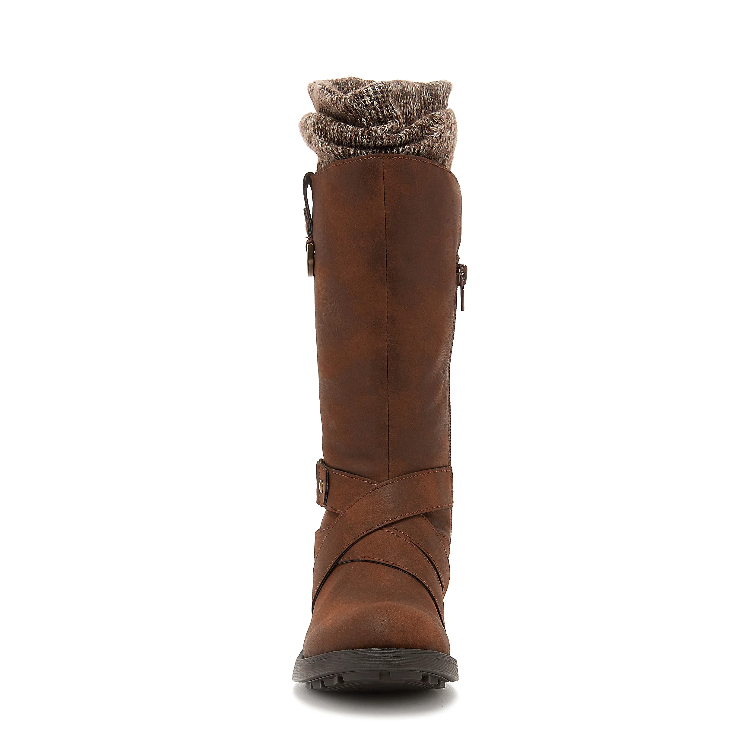 Telsa Brown Strap Boot - Image 5