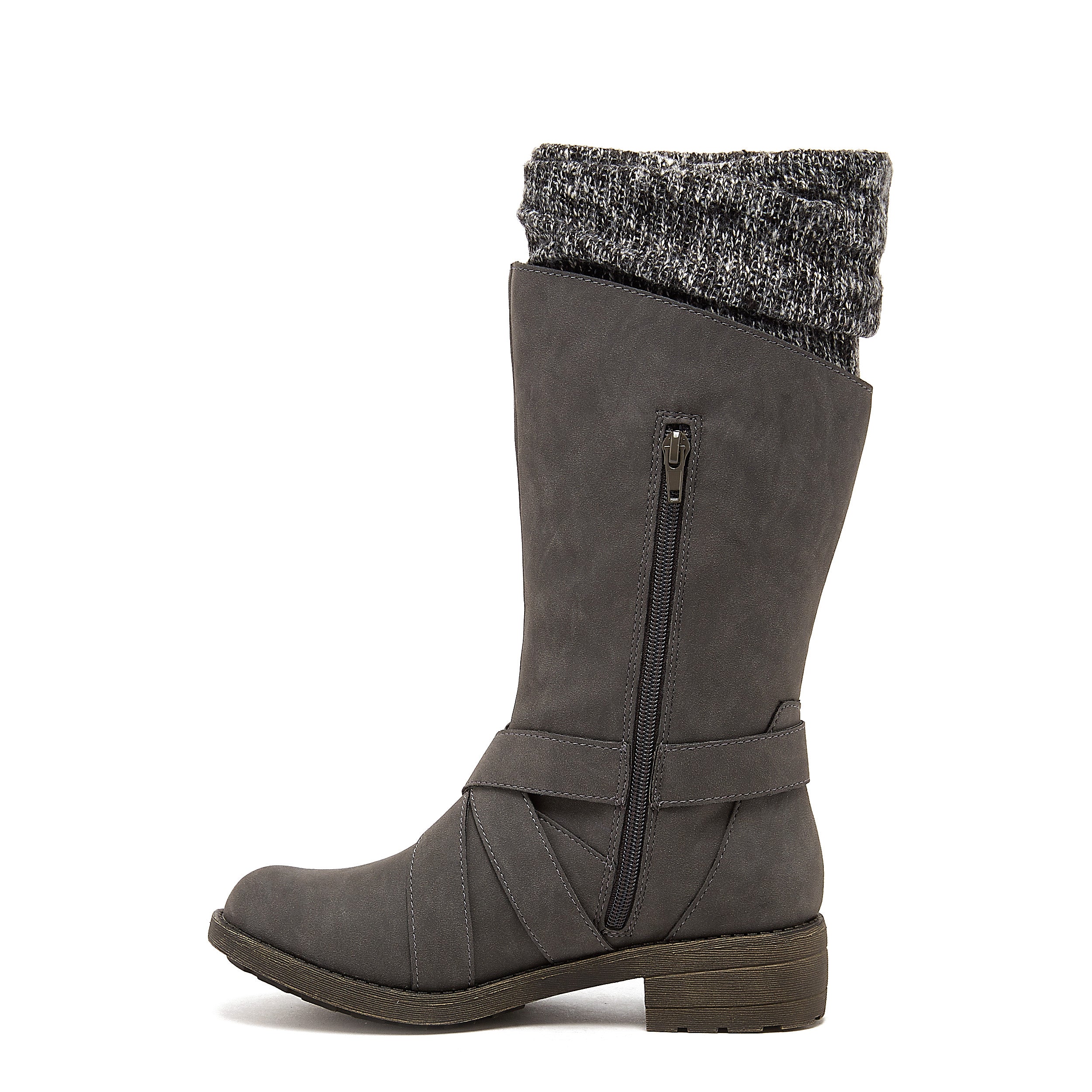 Telsa Charcoal Strap Boot - Image 4