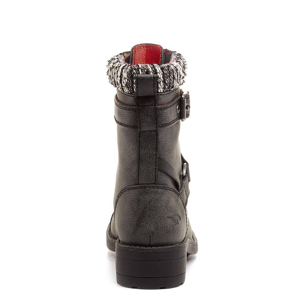Thunder Black Biker Boot - Image 3
