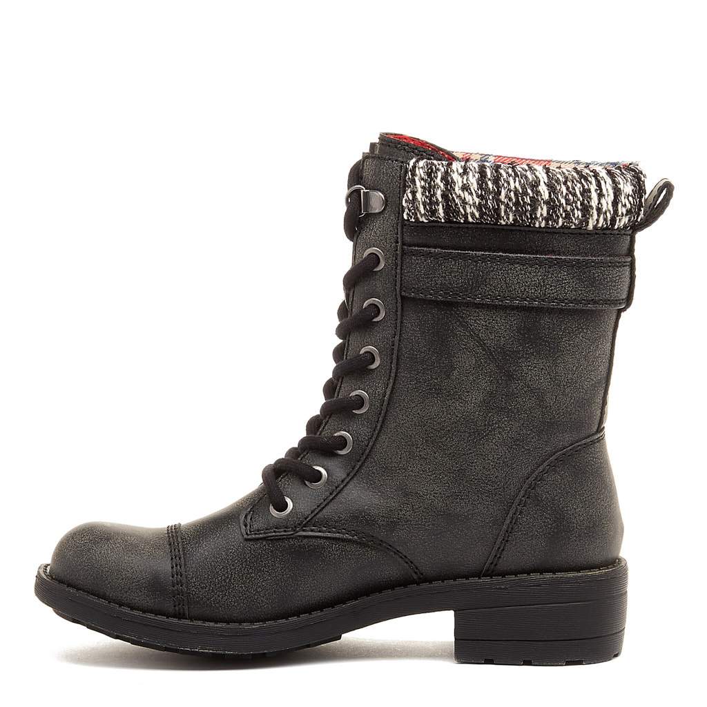 Thunder Black Biker Boot - Image 4
