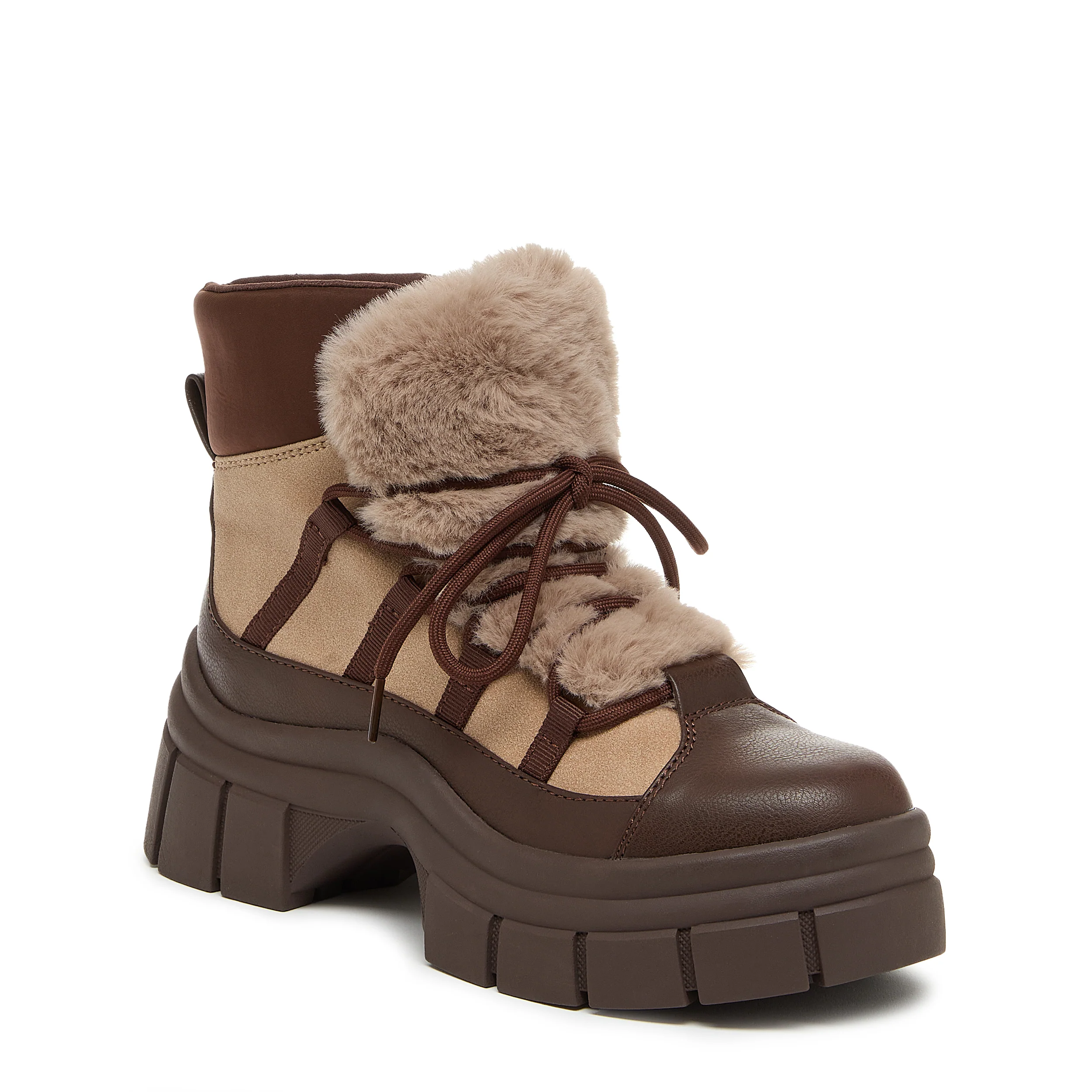 Tiger Taupe Chunky Boots - Image 2