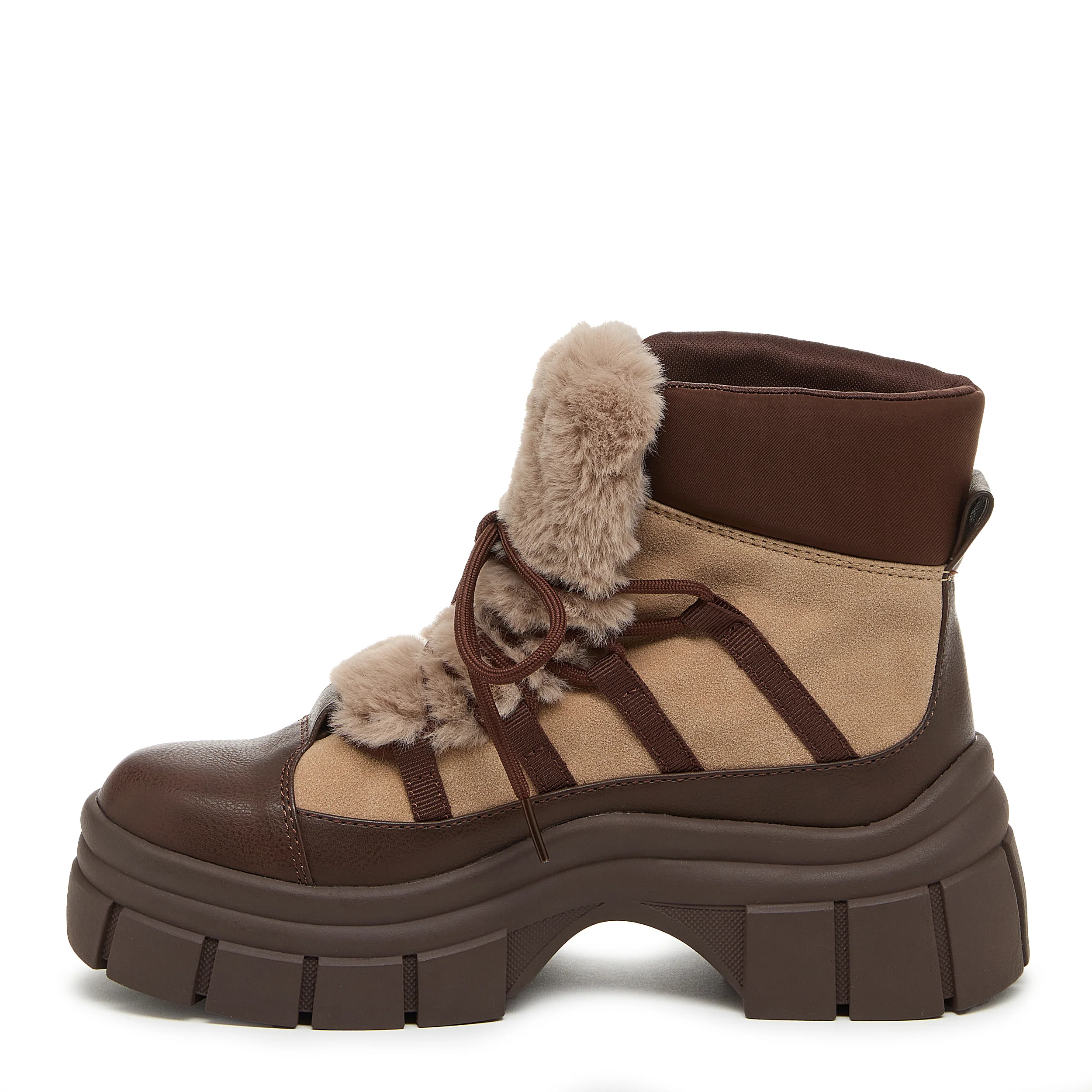 Tiger Taupe Chunky Boots - Image 3