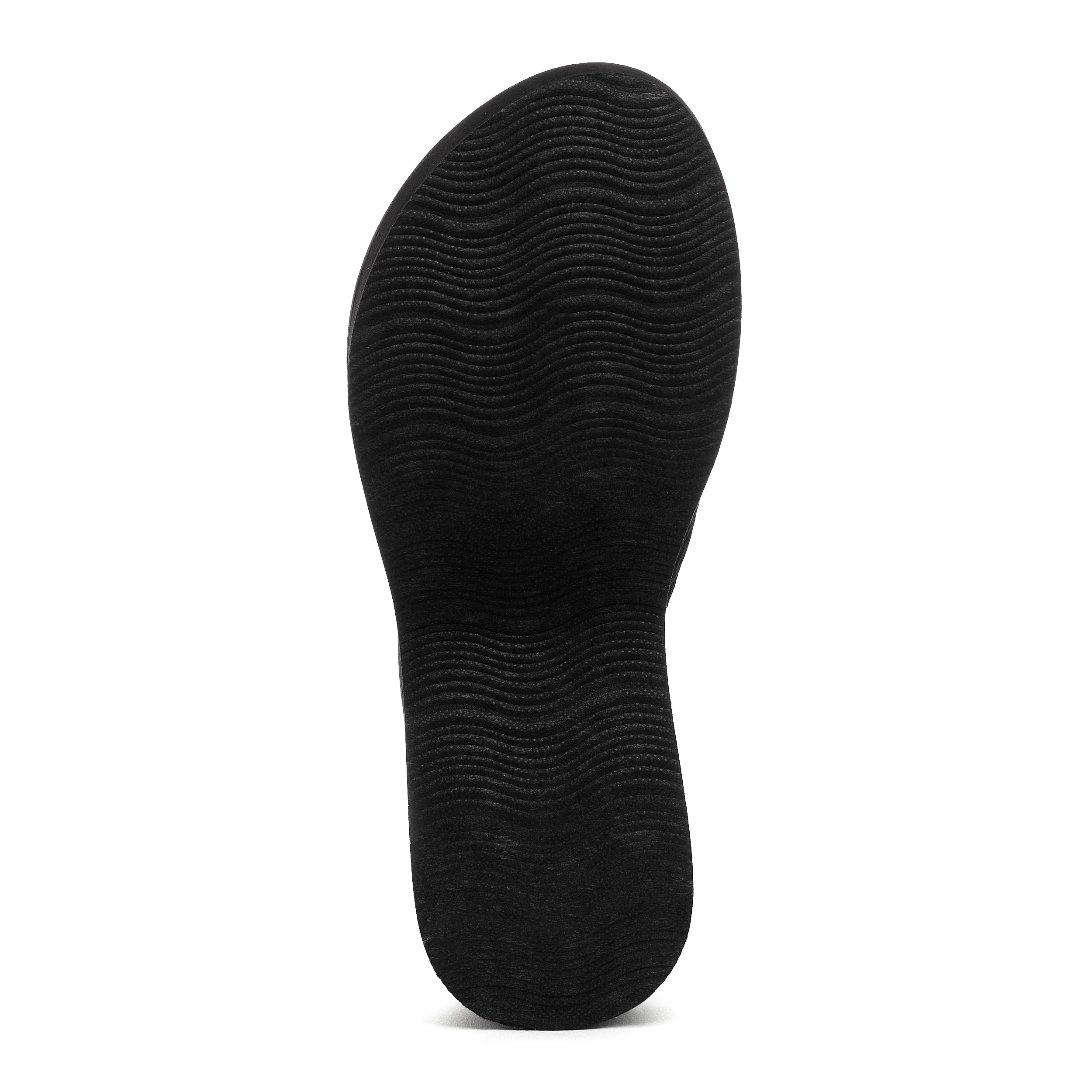 Tizzy Black Platform Flip Flops - Image 6
