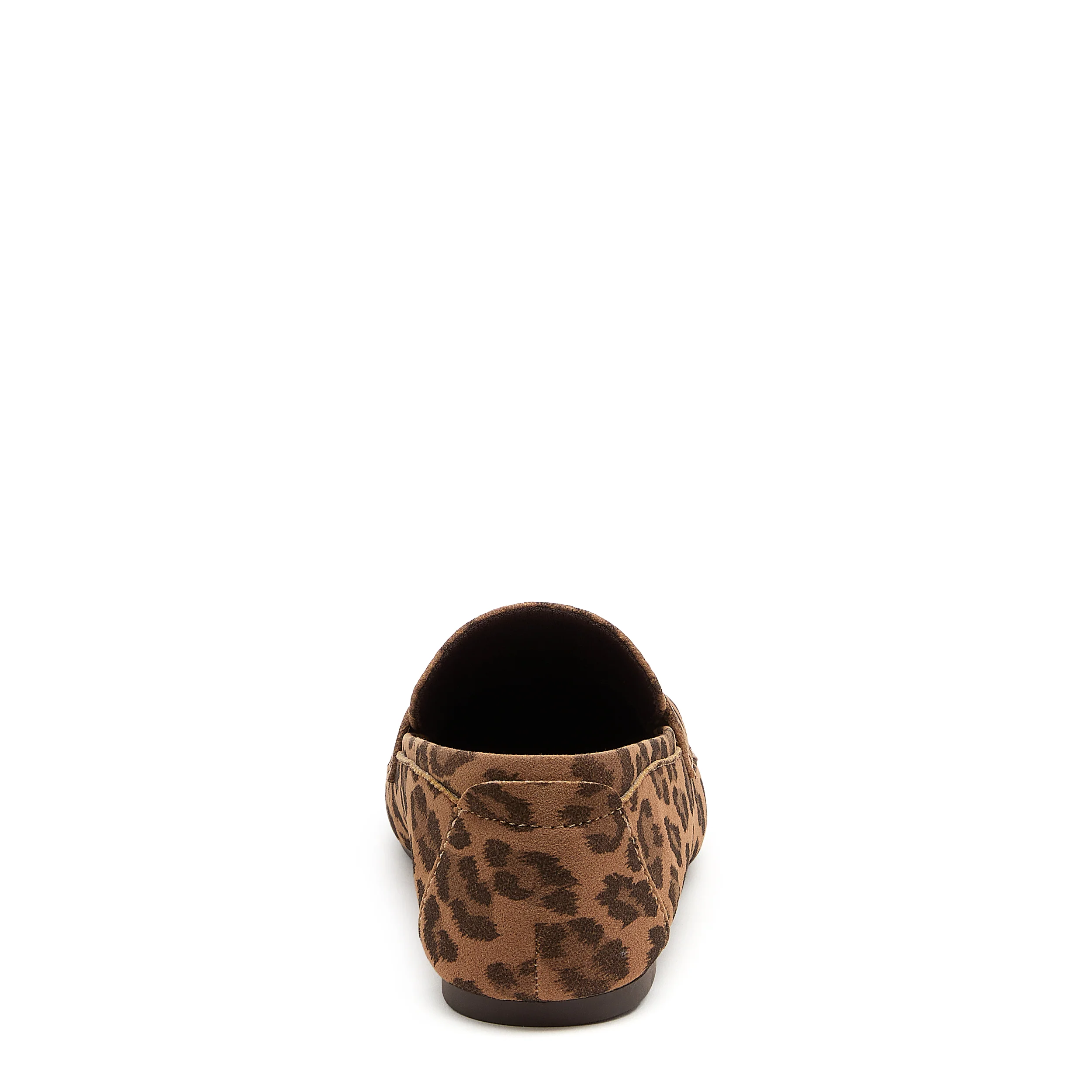 Trixie Tan Leopard Print Loafers - Image 3