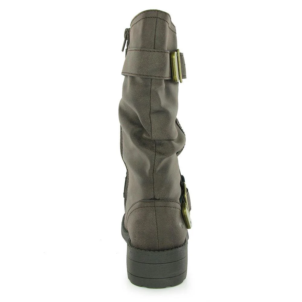 Trumble Brown Biker Boot - Image 3