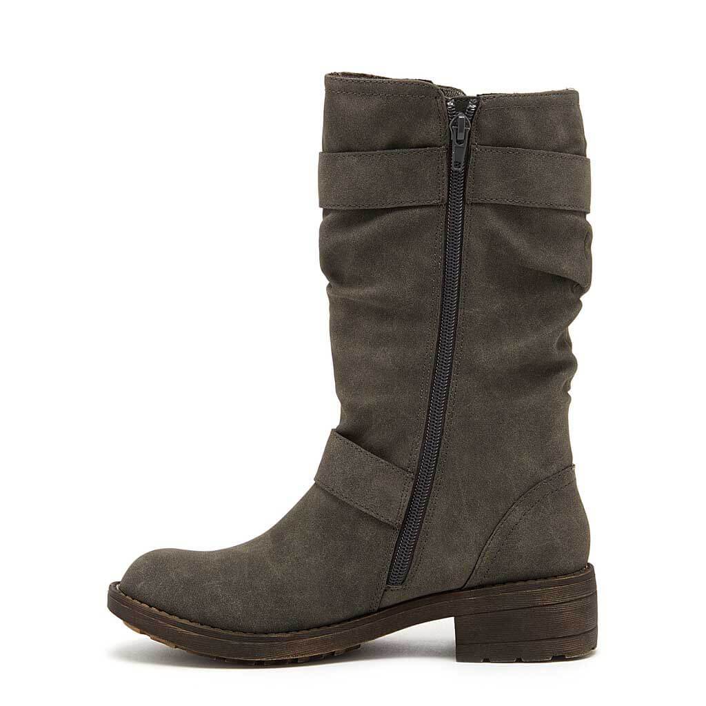 Trumble Faded Black Biker Boot - Image 4