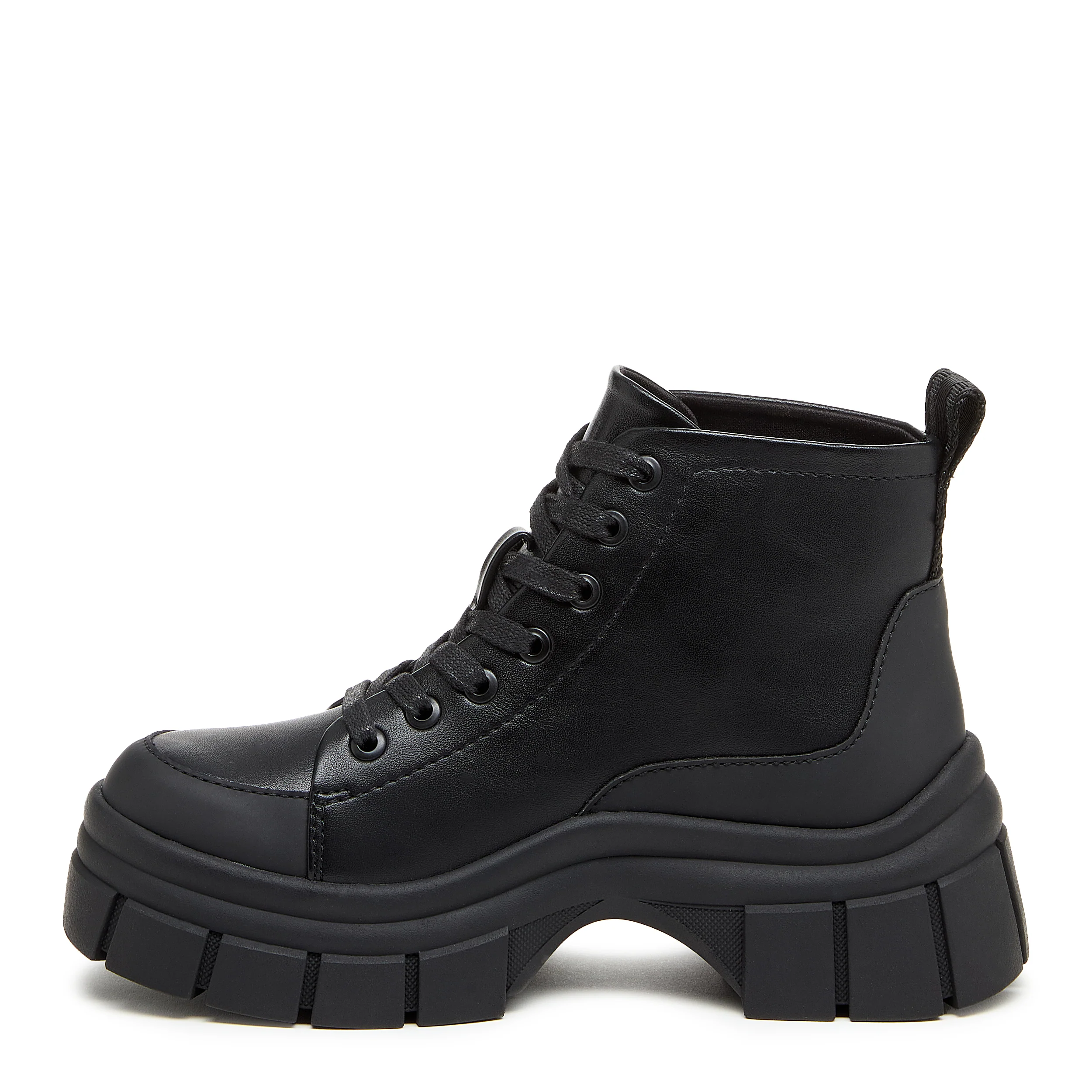 Trusty Black Chunky Boots - Image 3