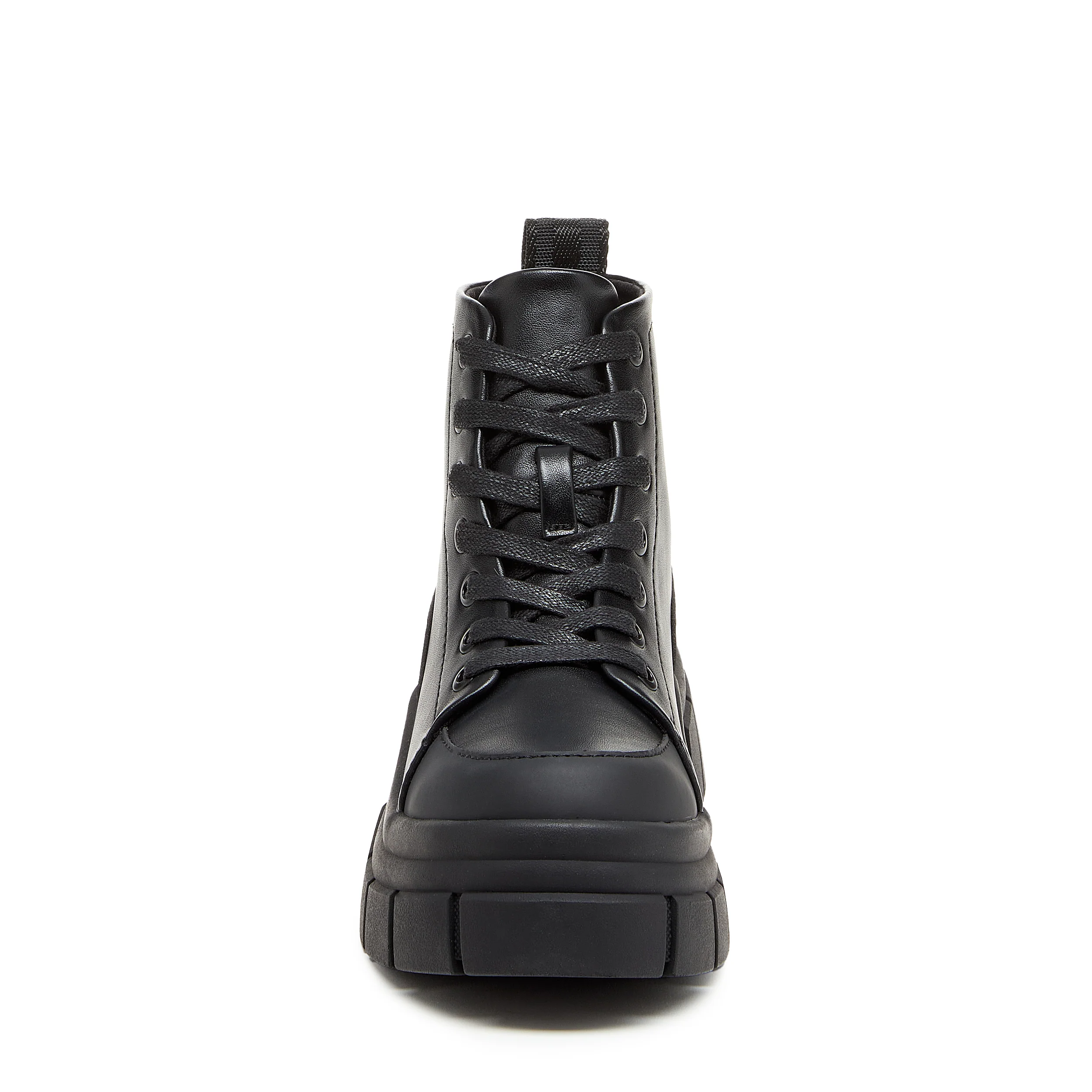 Trusty Black Chunky Boots - Image 5