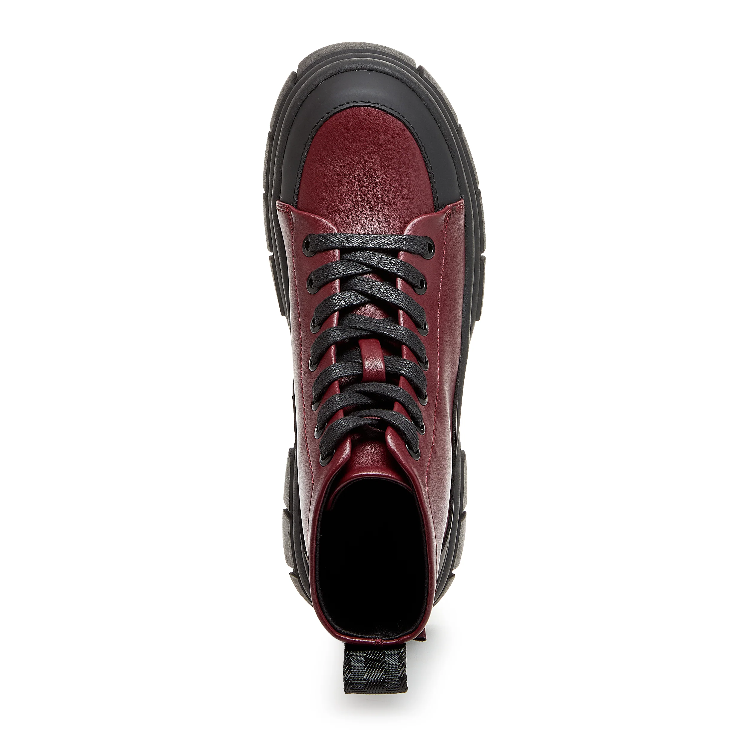 Trusty Burgundy Chunky Boots - Image 6
