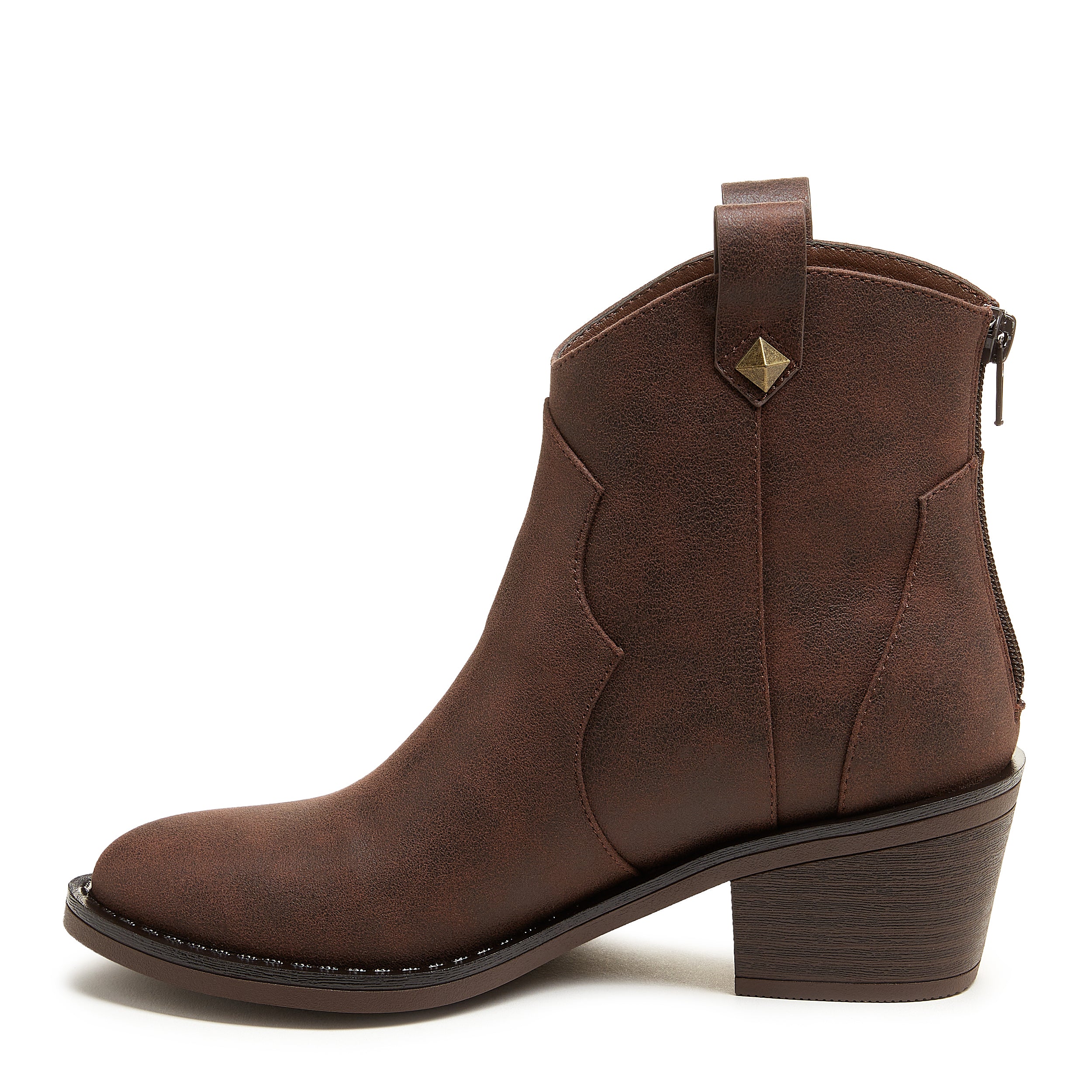 Yolanda Chocolate Western Boot - Image 4