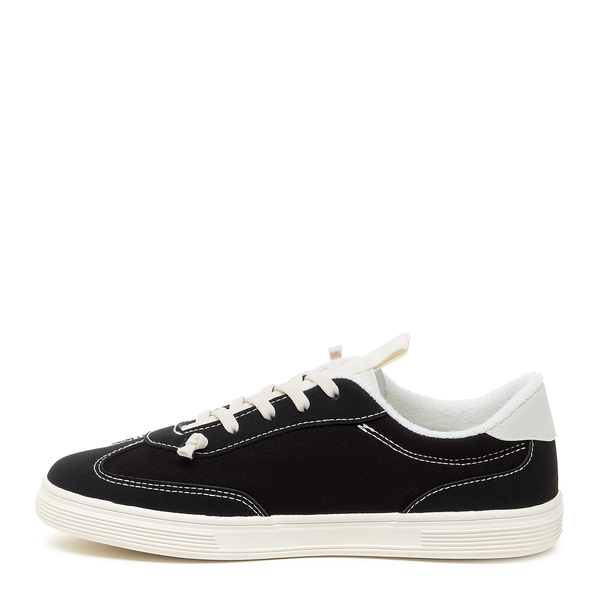 Zap Black Slip-On Trainers - Image 3