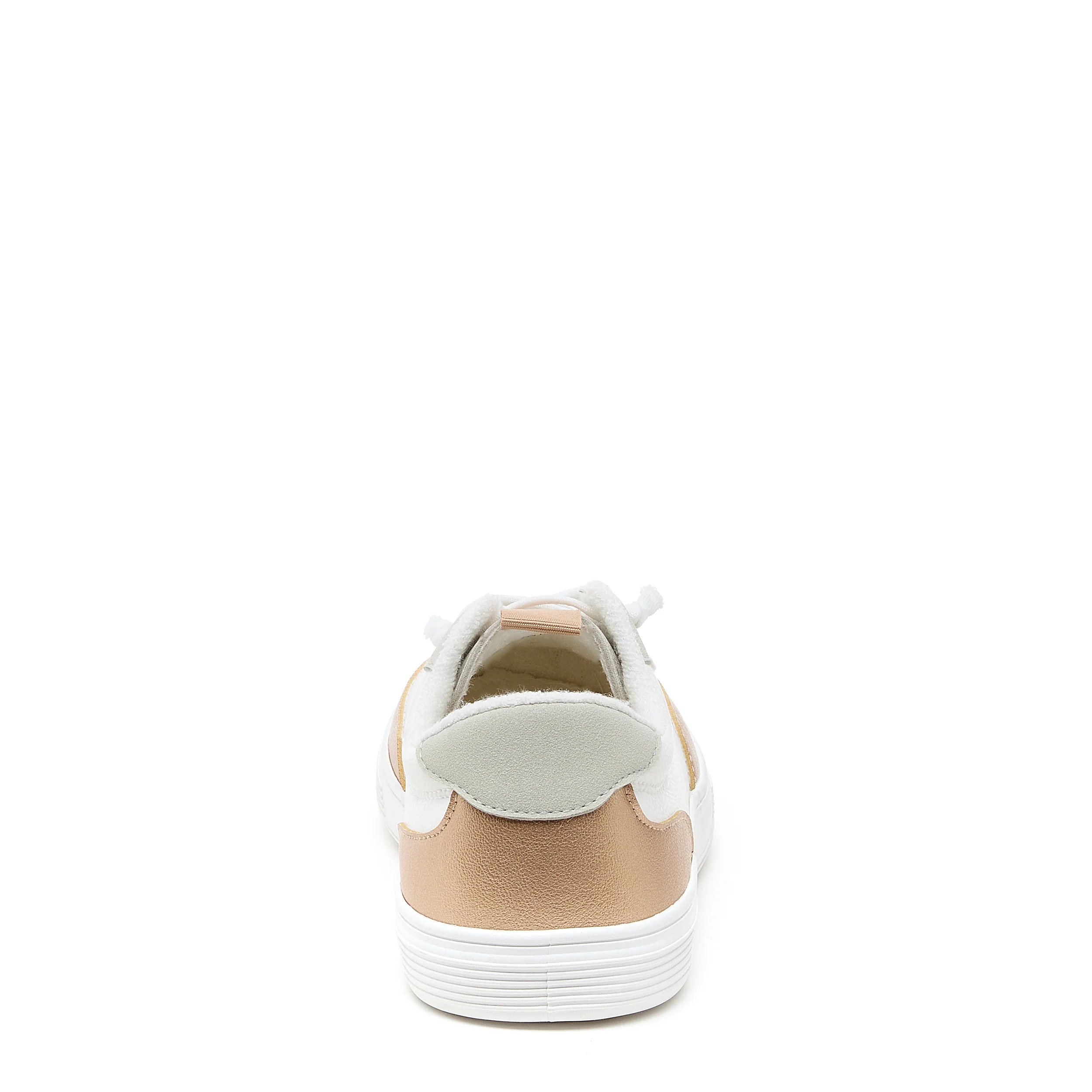 Zap Gold Colour Block Slip-On Trainers - Image 4